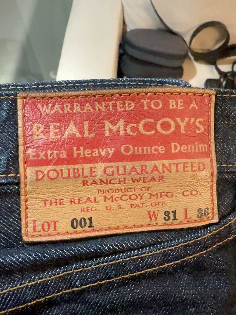 The Real McCoy's The REAL McCOY'S Size XLHeavyweight Denim Jeans Size US 33 - 1 Thumbnail