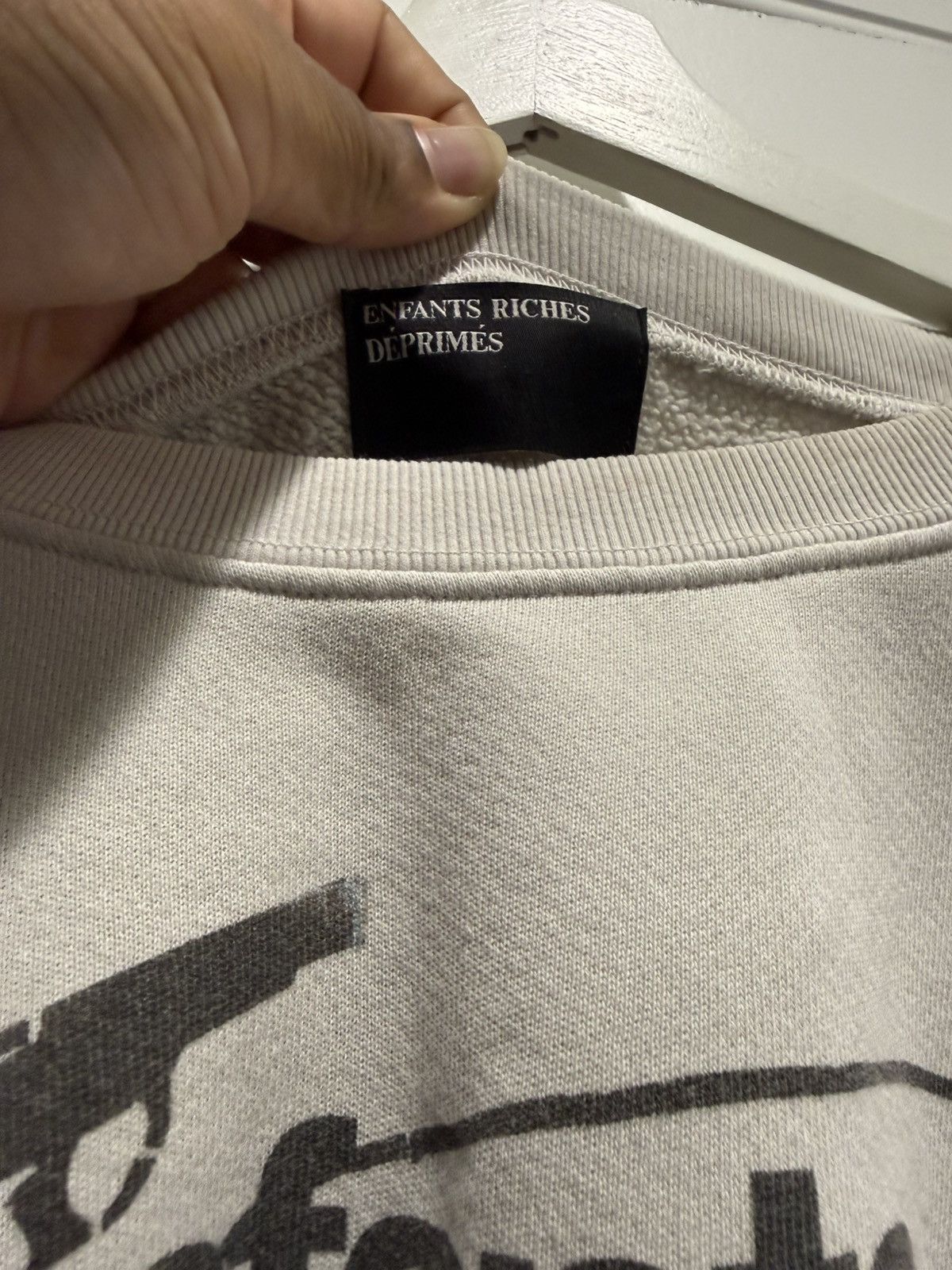 Enfants Riches Deprimes Enfants Riches Déprimés Thrilling Raglan Sweatshirt in ivory Size US L / EU 52-54 / 3 - 2 Thumbnail