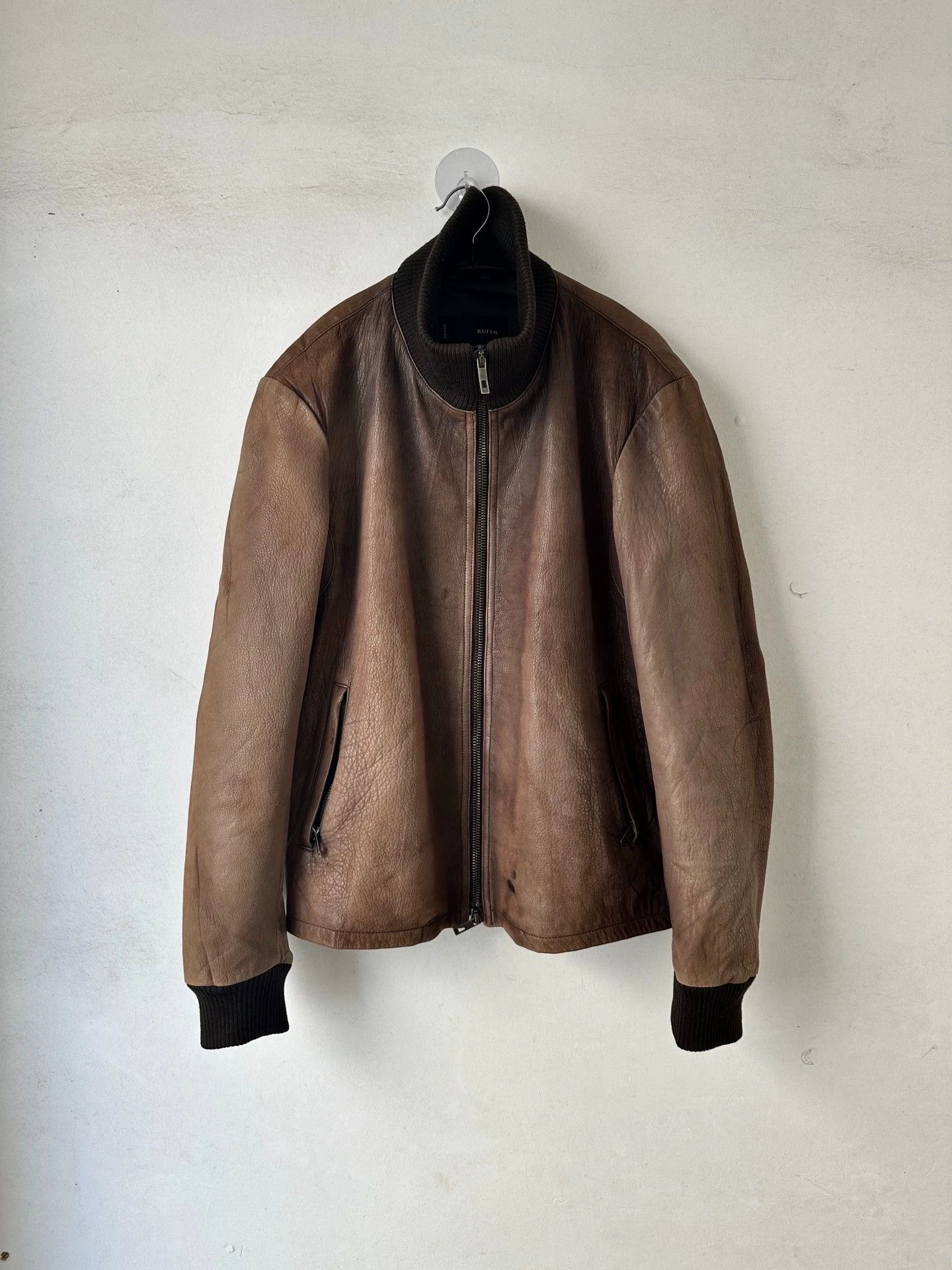 Ruffo Research Ruffo Research 90s Leather Blouson 50 In Stock Size US M / EU 48-50 / 2 - 1 Thumbnail