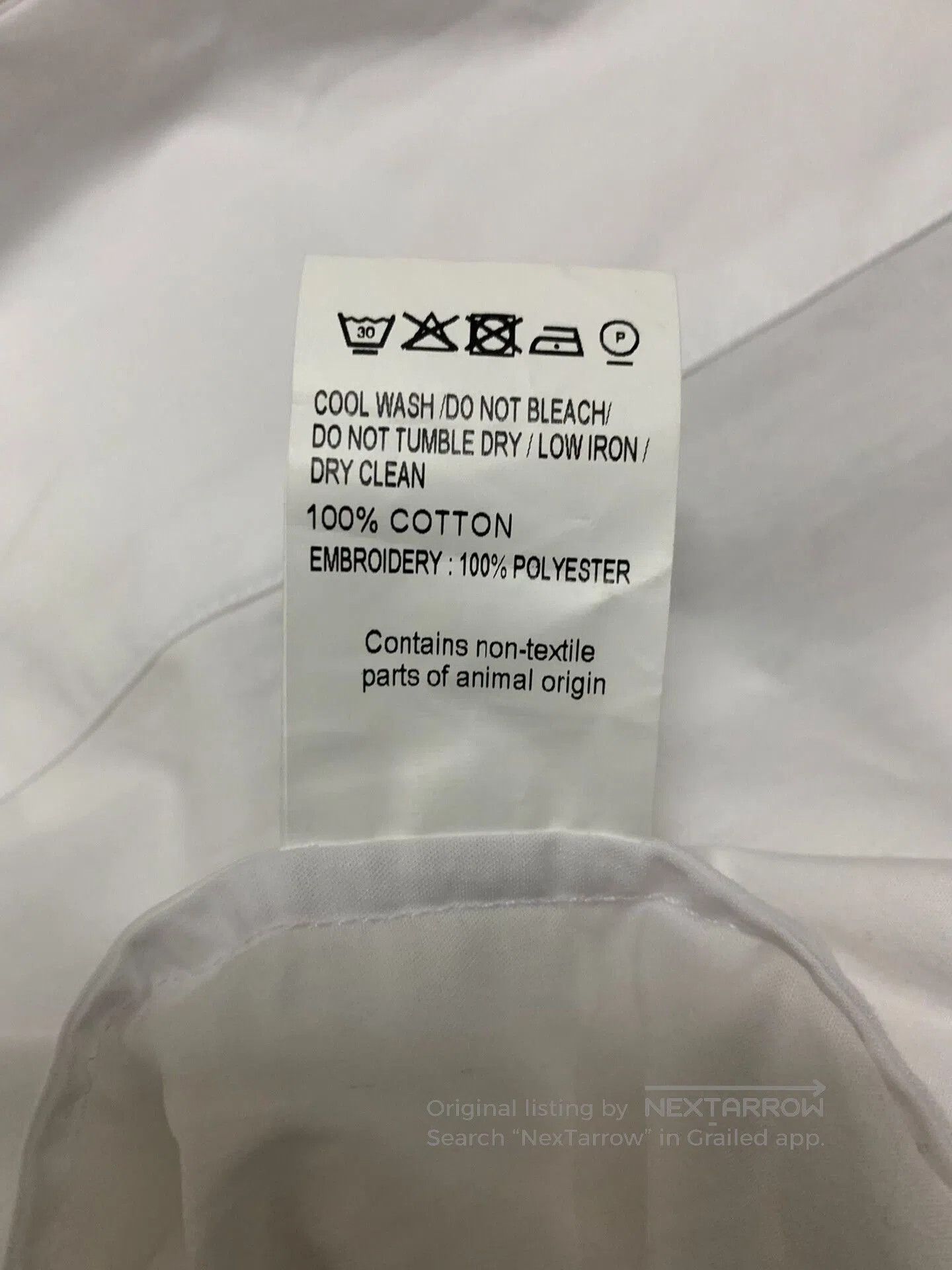 Jacquemus Jacquemus Handwritten Letter Shirt SS20. Size US M / EU 48-50 / 2 - 6 Thumbnail