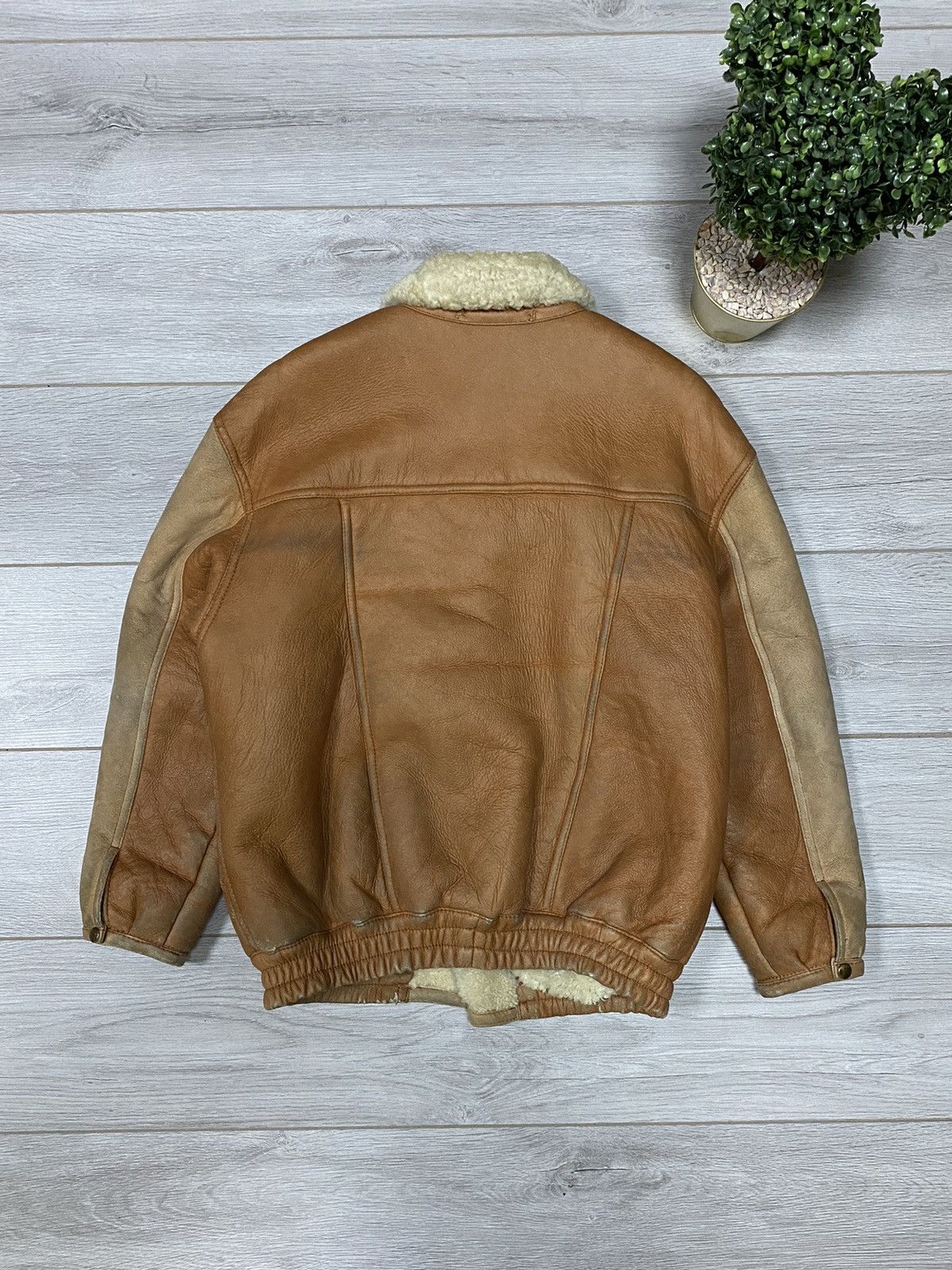 Other SHEEPSKIN COAT LEATHER TYPE B-3 AVIATION JACKET Size US M / EU 48-50 / 2 - 19 Thumbnail