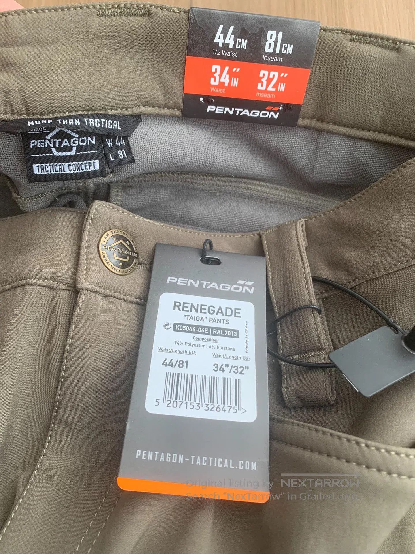Other Pentagon Renegade Taiga Pants. Size US 28 / EU 44 - 6 Thumbnail