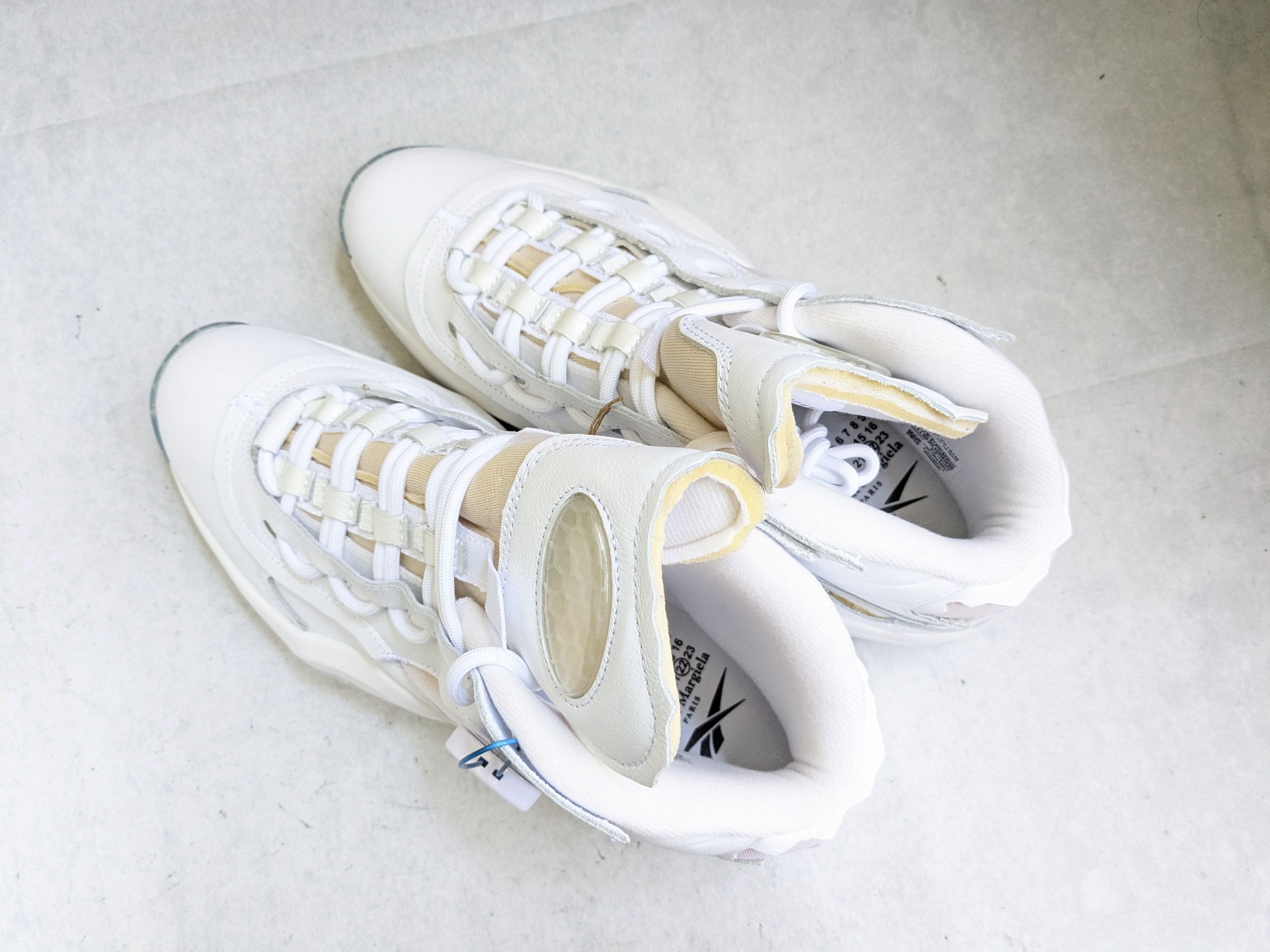 Maison Margiela Maison Margiela Reebok Question White 11 Hi Leather Size US 11 / EU 44 - 13 Thumbnail