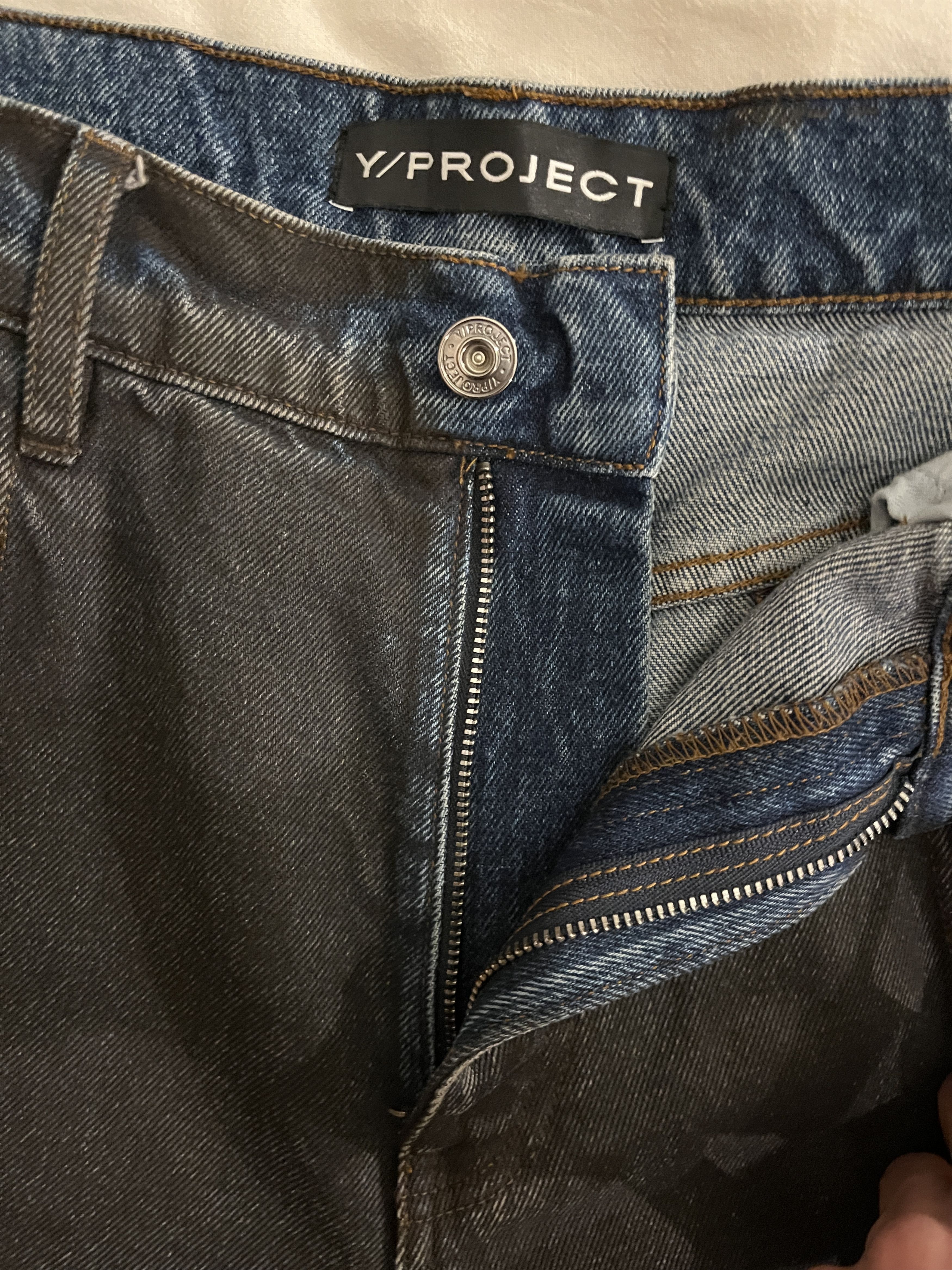 Y/Project Y/Project Baggy Banana Jeans Size US 32 / EU 48 - 14 Thumbnail