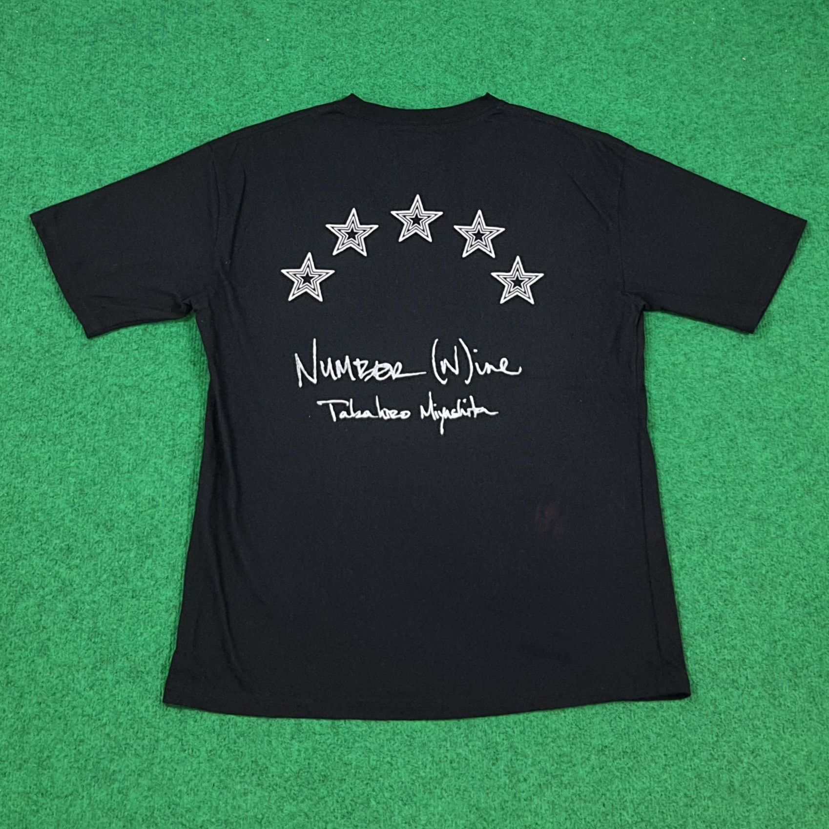 Number (N)ine Vintage Number Nine Five Star Japan Tshirt C301N39 Size US M / EU 48-50 / 2 - 1 Thumbnail