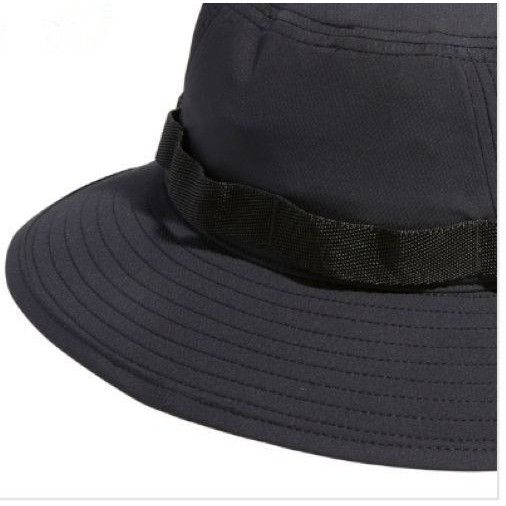 Adidas ADIDAS Unisex Originals Black Webbing Boonie UPF 50 Sun Prot Size ONE SIZE - 3 Thumbnail