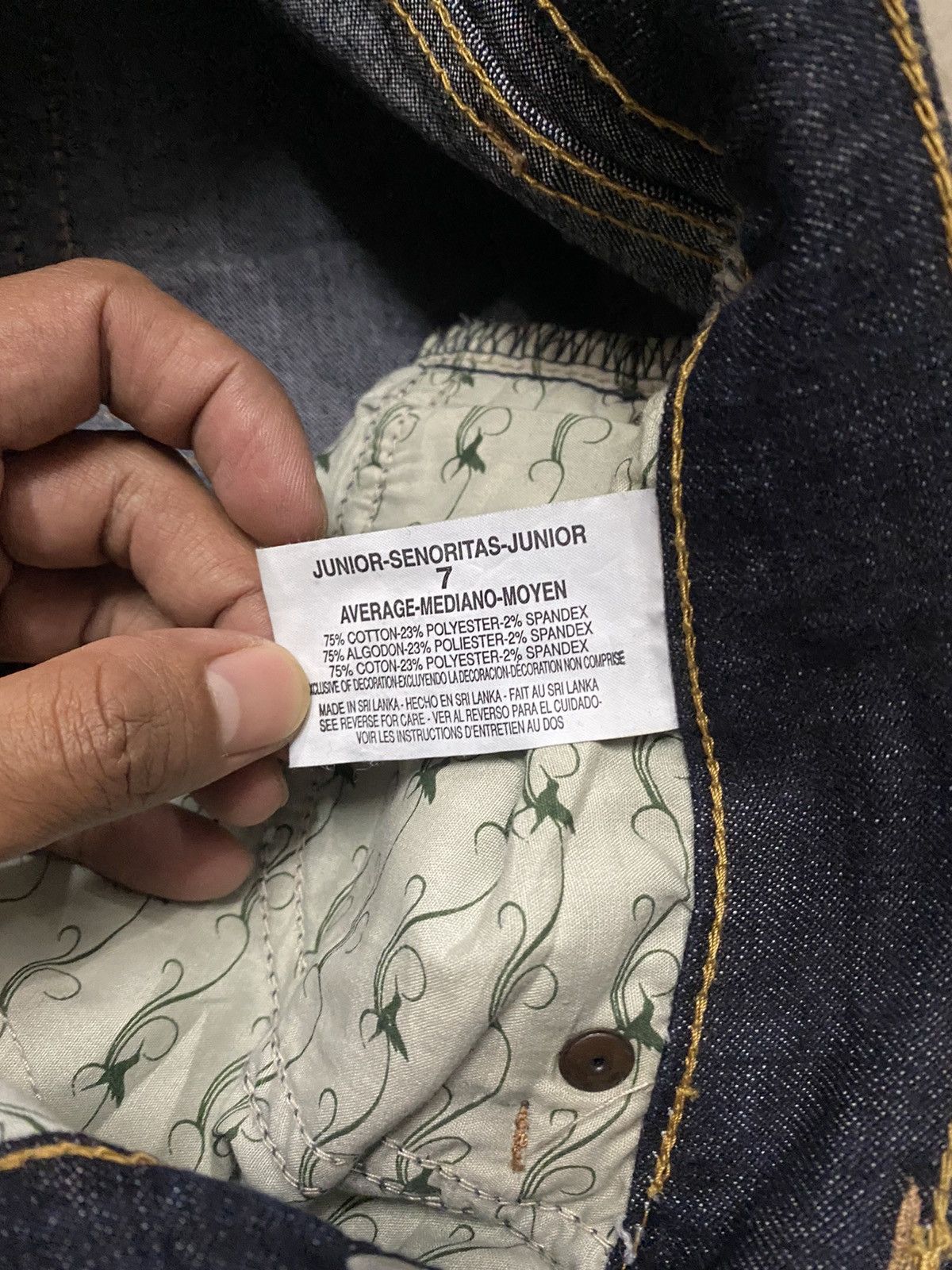 Designer × Indigo × Japanese Brand Flare Jeans Japanese Grane Flare Stretchable Indigo Size US 30 / EU 46 - 9 Thumbnail