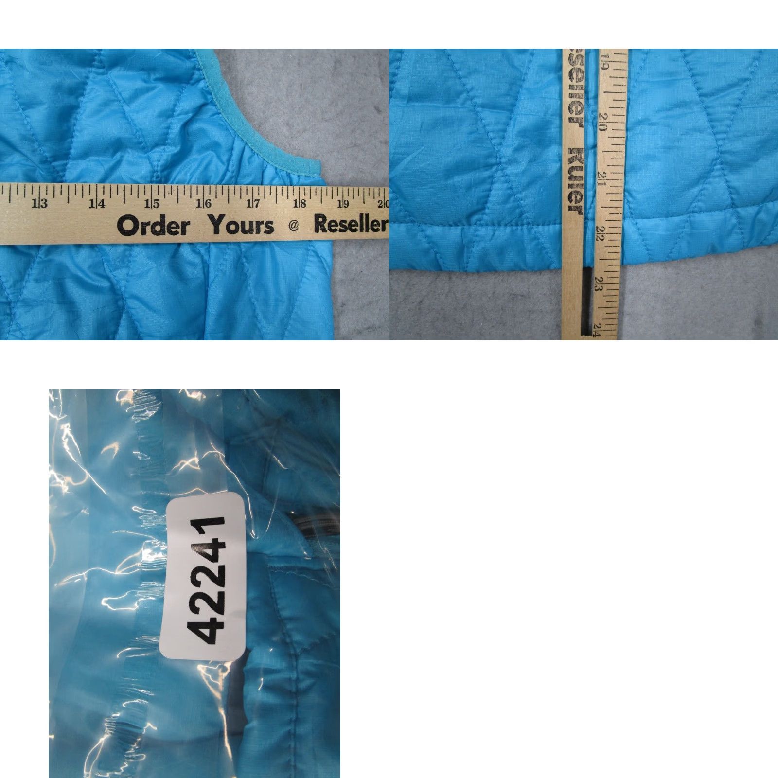 Patagonia PATAGONIA Vest Womens Small Blue Nano Puff Full Zip Primaloft Insulated Lightweight Quilted 2010s Bohemian Nature Outdoor City Classic Puffer Size S / US 4 / IT 40 - 8 Thumbnail