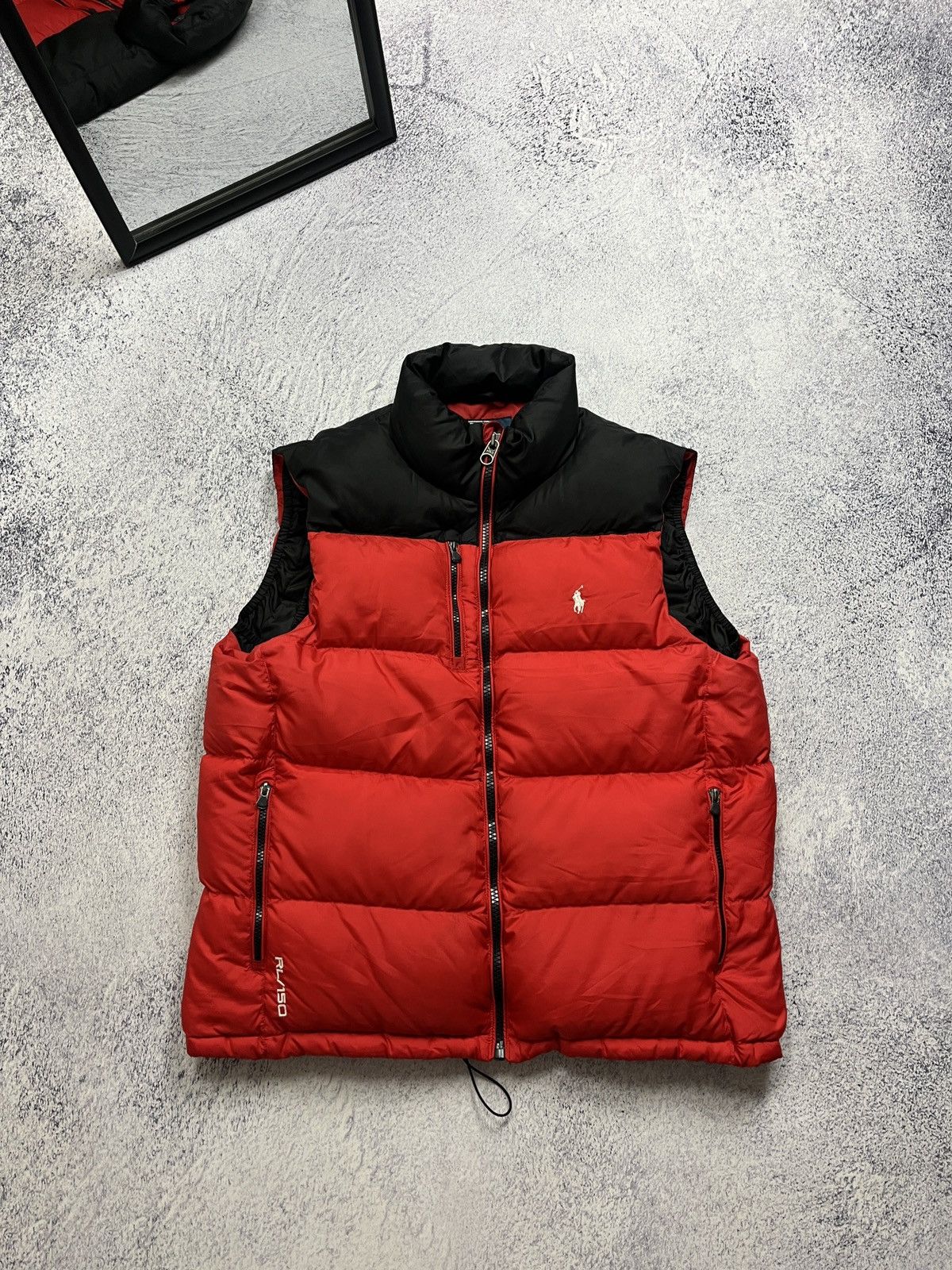 Rare buy polo puffer vest