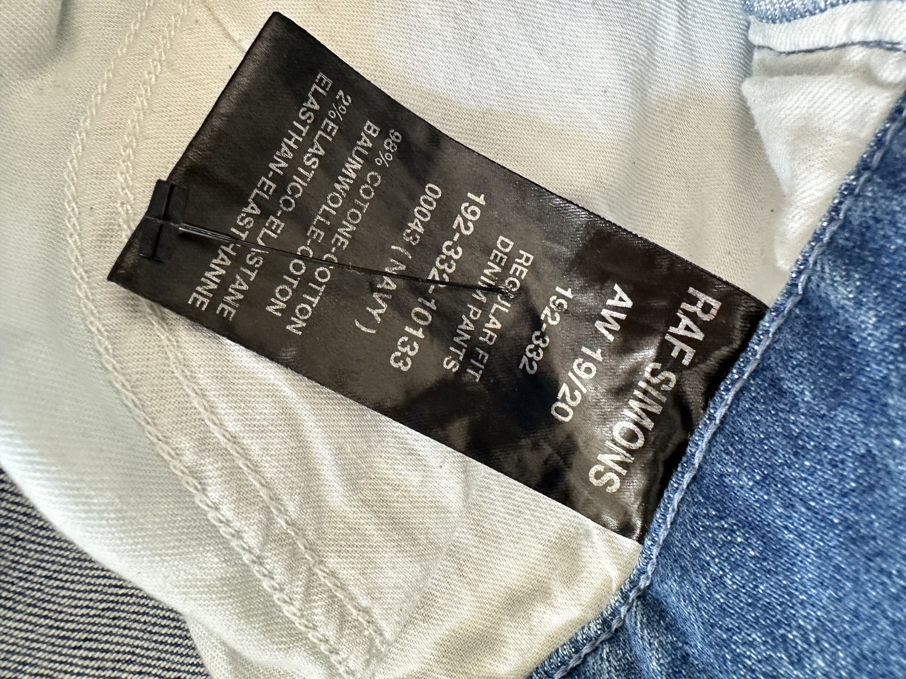 Raf Simons Raf Simons Denim Jeans Size US 34 / EU 50 - 8 Thumbnail