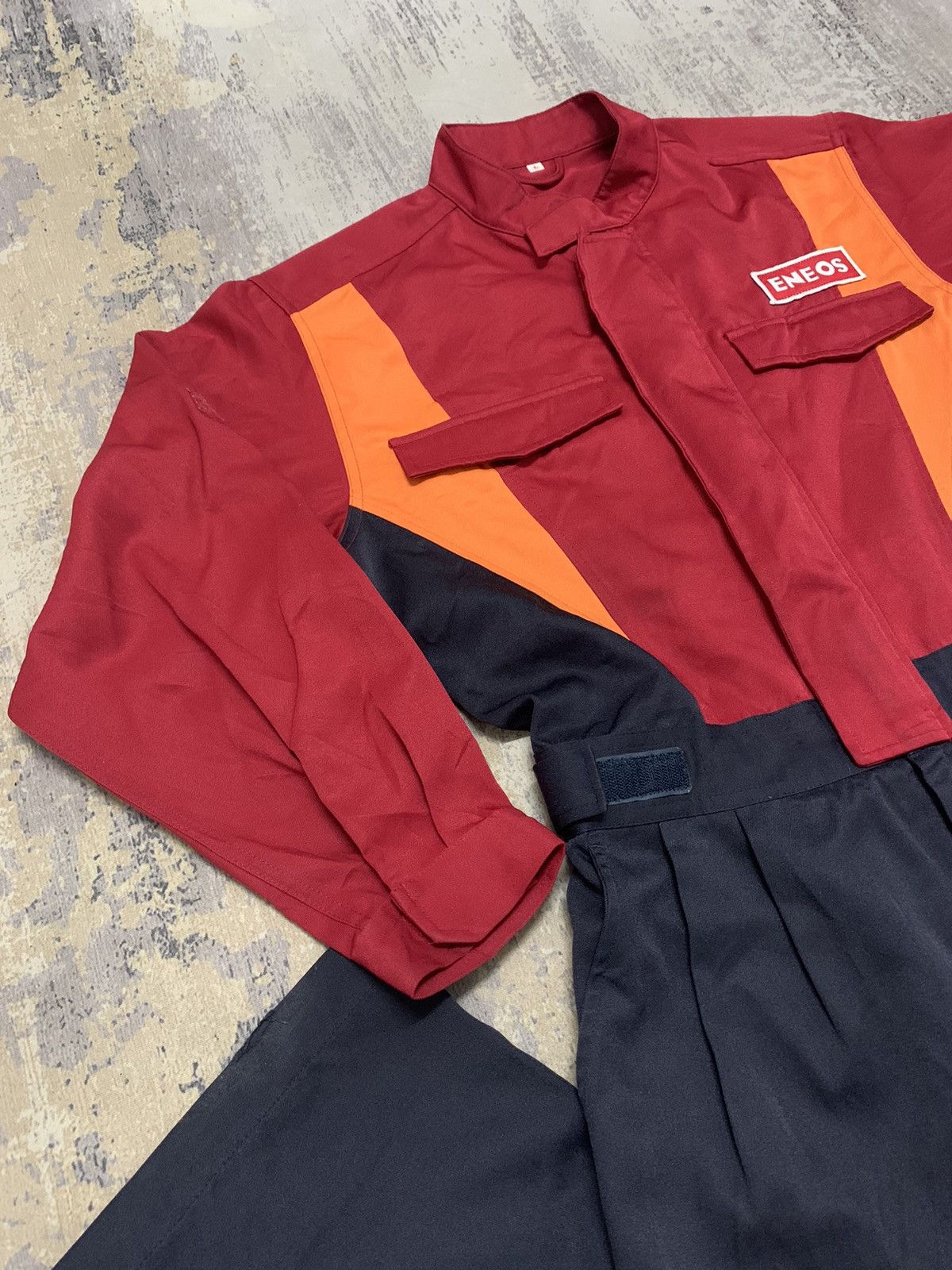 Japanese Brand Vintage Japanese ENEOS Coverall Jumpsuit Initial D Size US 33 - 2 Thumbnail