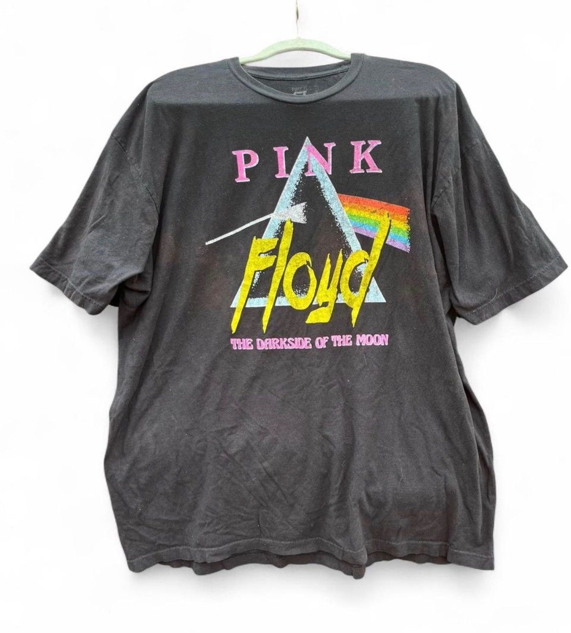 Vintage Pink Floyd Dark Side Of The Moon T Shirt Mens 2XL Size US XL / EU 56 / 4 - 1 Thumbnail