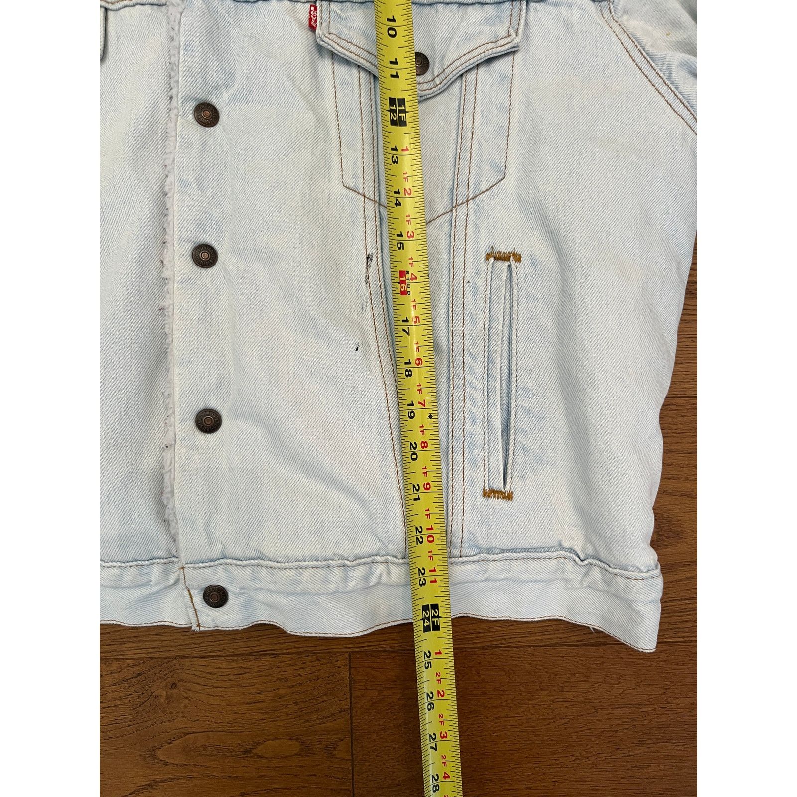Levi's Vtg 1994 Levi's Sherpa Trucker Jacket XL Made in USA SF Size US XL / EU 56 / 4 - 9 Thumbnail