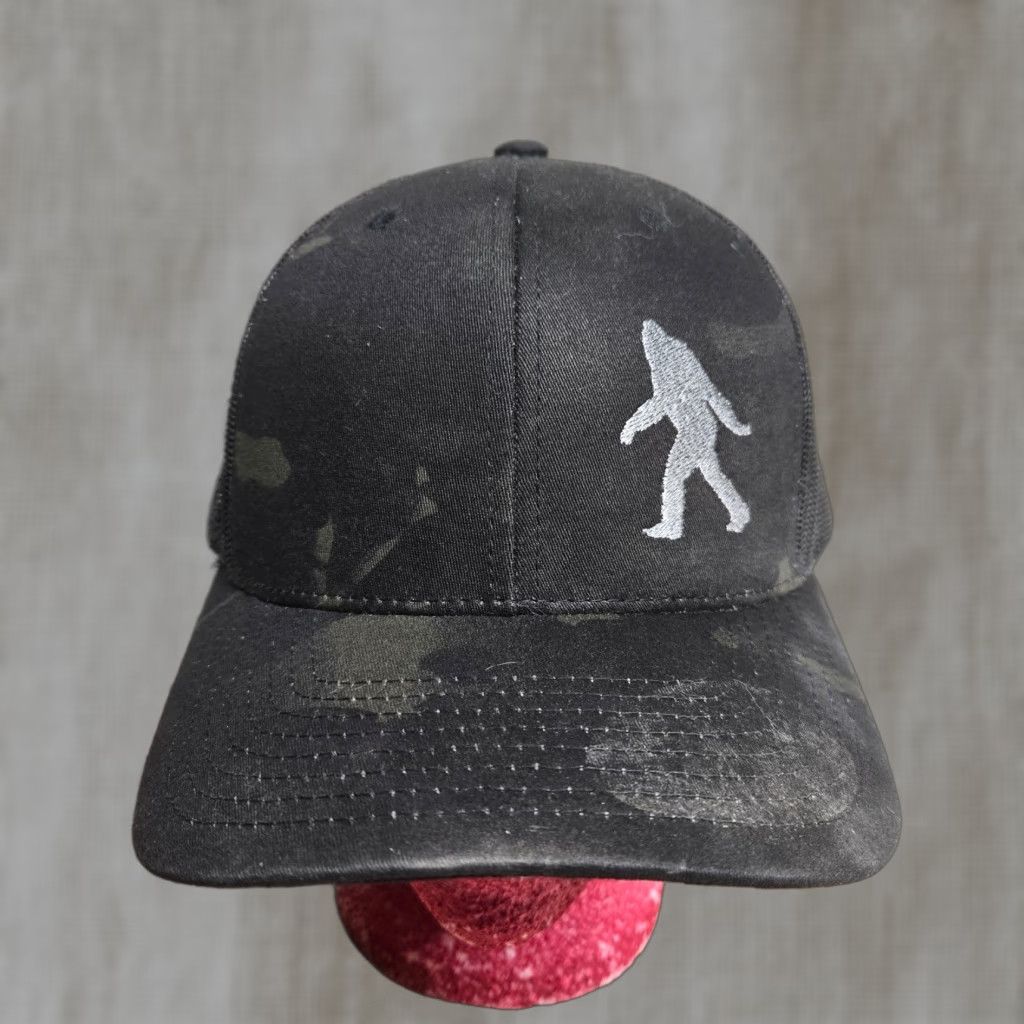 Vintage The claasics Sasquatch Hoodsports Wa Cap Hat Adult Mens Adjustable SnapBack Camouflage Trucker Hat Men One Size Camo Decade Dad Theme Mens Size ONE SIZE - 1 Thumbnail