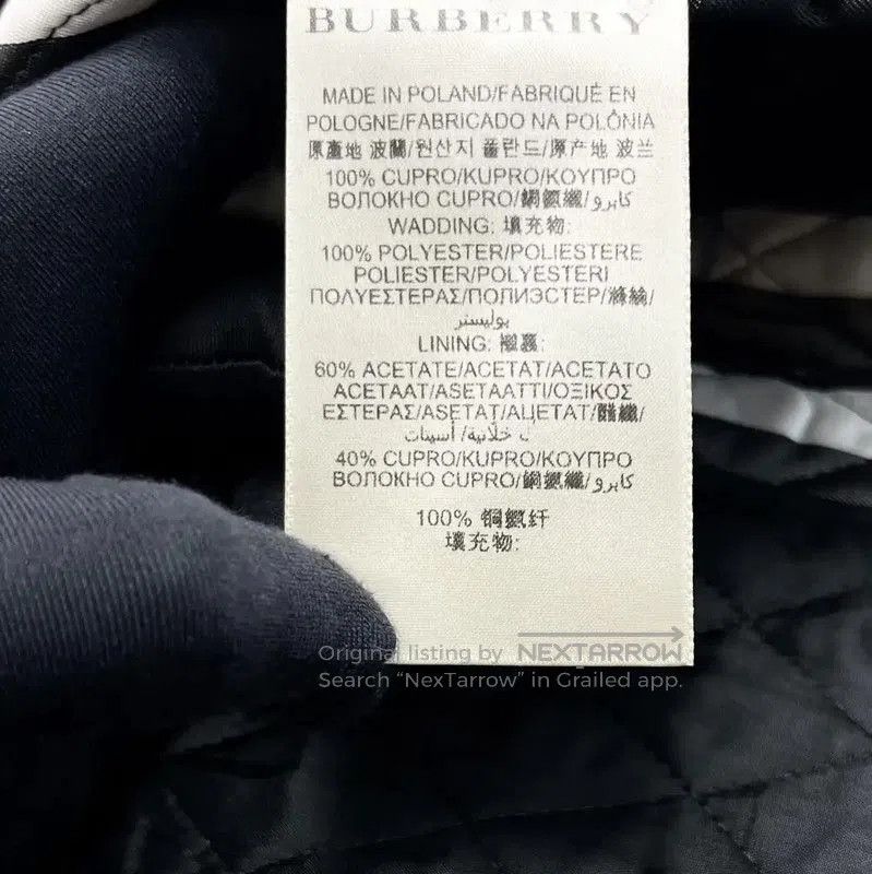 Burberry Burberry Black Quilted Check Jacket. Size S / US 4 / IT 40 - 3 Thumbnail