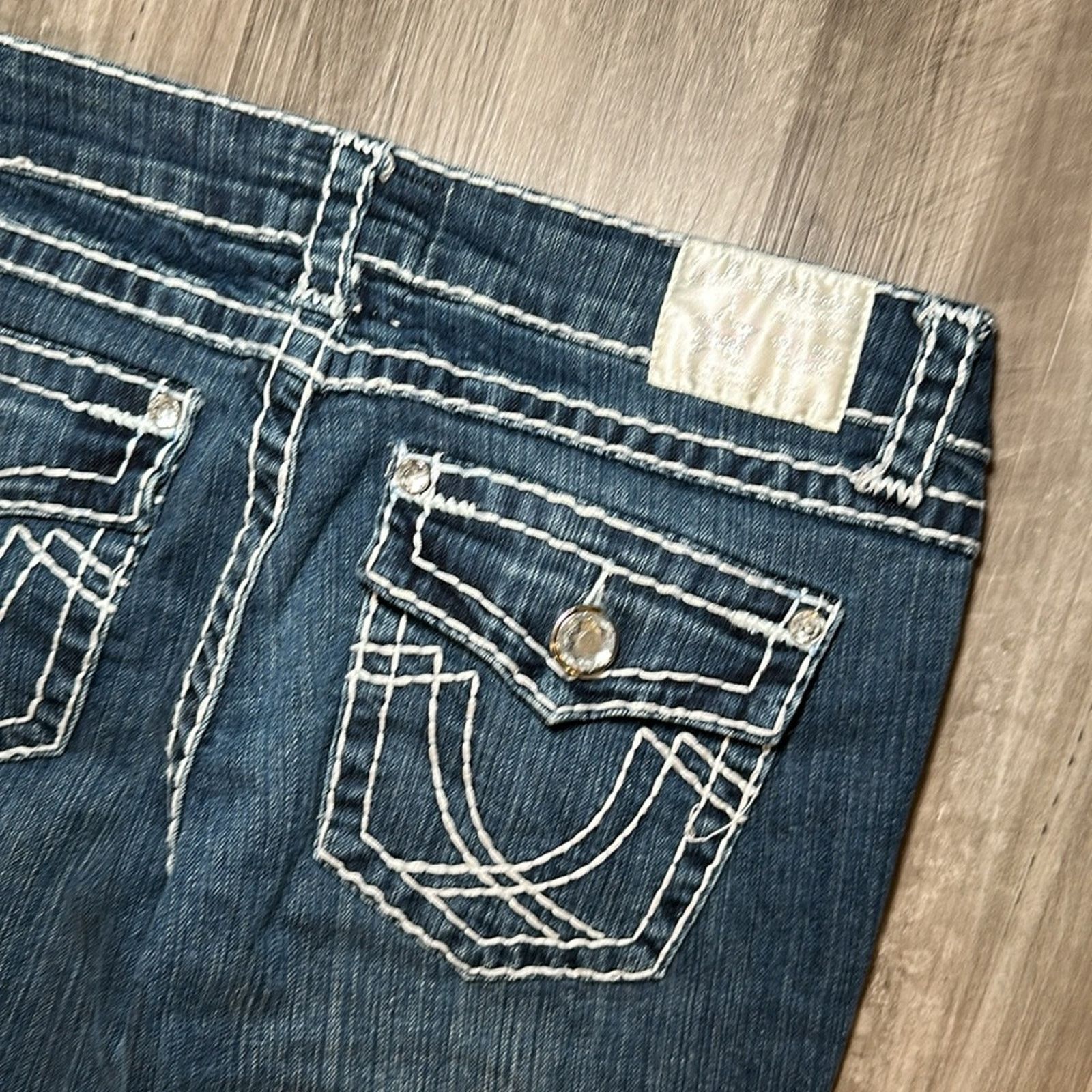 Other L.A. Idol Stone Stud Skinny Jeans - 9 Size 30" / US 8 / IT 44 - 4 Thumbnail