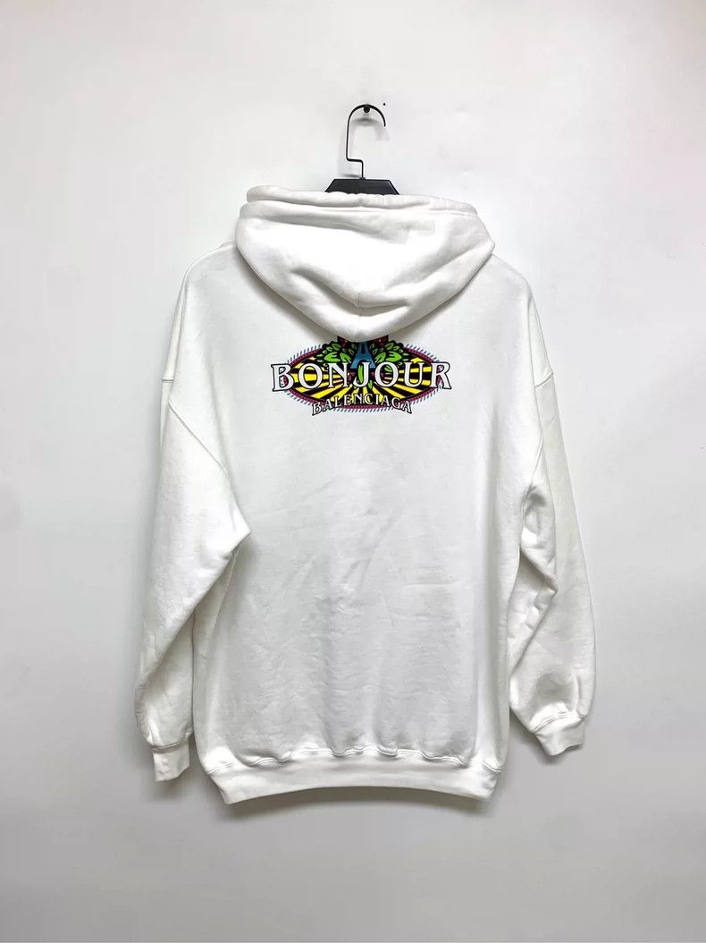 Balenciaga Balenciaga Iron Tower Hoodie 2505-Nextarrow Size US S / EU 44-46 / 1 - 8 Thumbnail