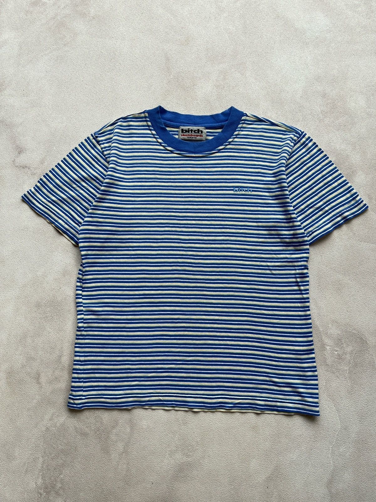 Girl Skateboards 1990's Vintage Bitch Skateboard Salur Tee Size US M / EU 48-50 / 2 - 1 Thumbnail