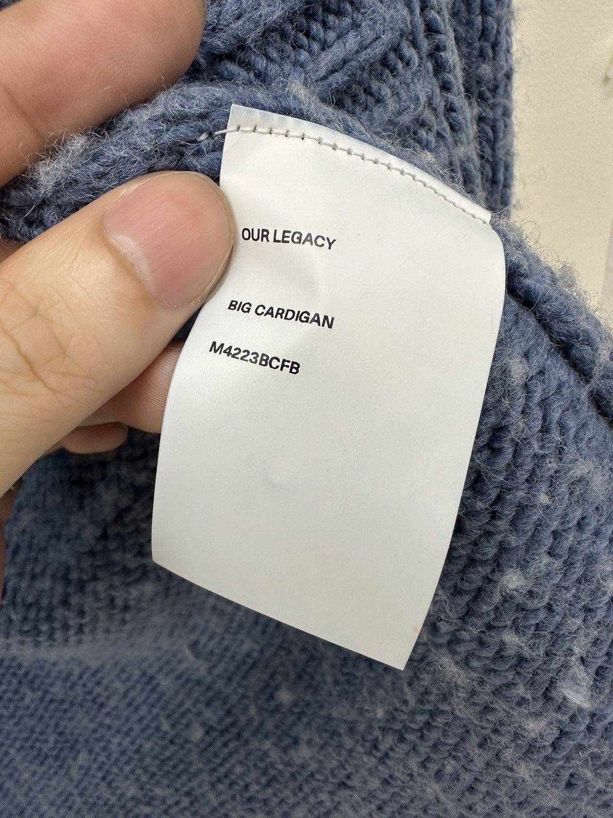 Our Legacy OUR LEGACY BIG CARDIGAN Size US S / EU 44-46 / 1 - 8 Thumbnail