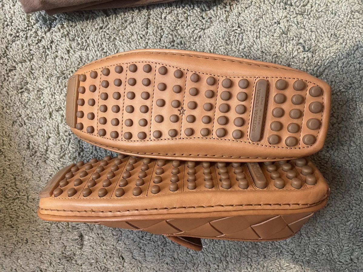 Bottega Veneta Bottega veneta driving loafer douglas brown caramel color Size US 7 / EU 40 - 5 Thumbnail