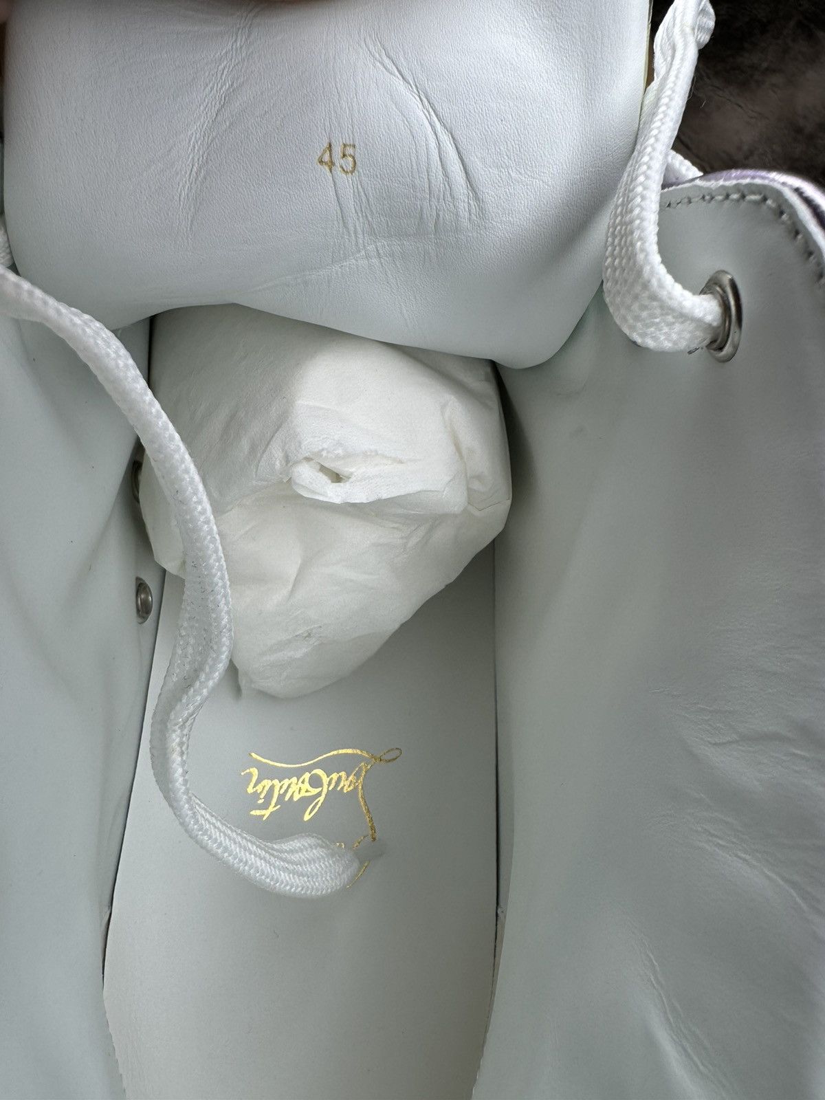 Christian Louboutin Christian Louboutin Flat Nappa Laminata Licorne Size US 12 / EU 45 - 16 Thumbnail