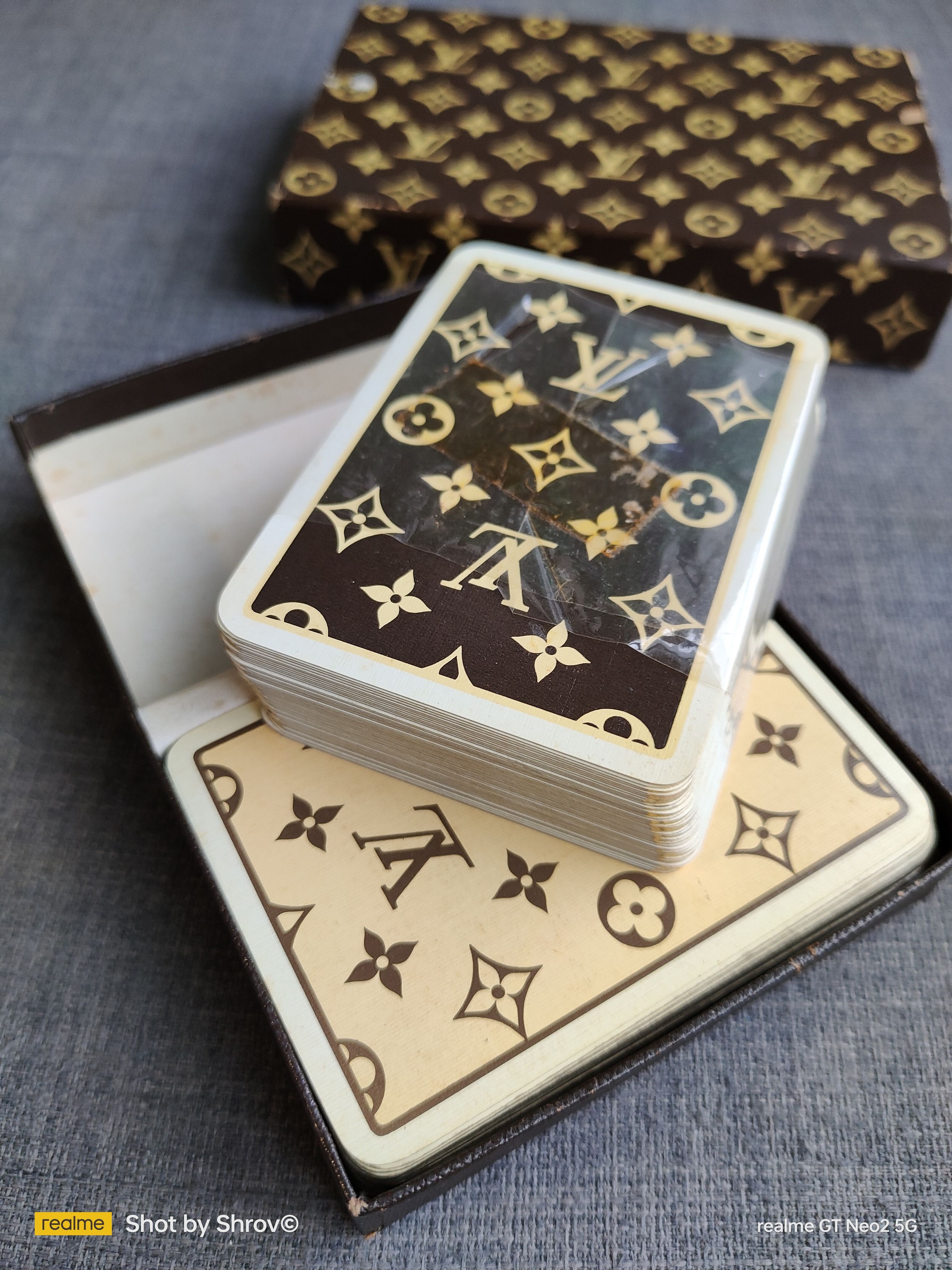 Designer × Japanese Brand × Louis Vuitton LOUIS VUITTON vintage 2 Decks Original Box Monogram Rare JPN Size ONE SIZE - 7 Thumbnail