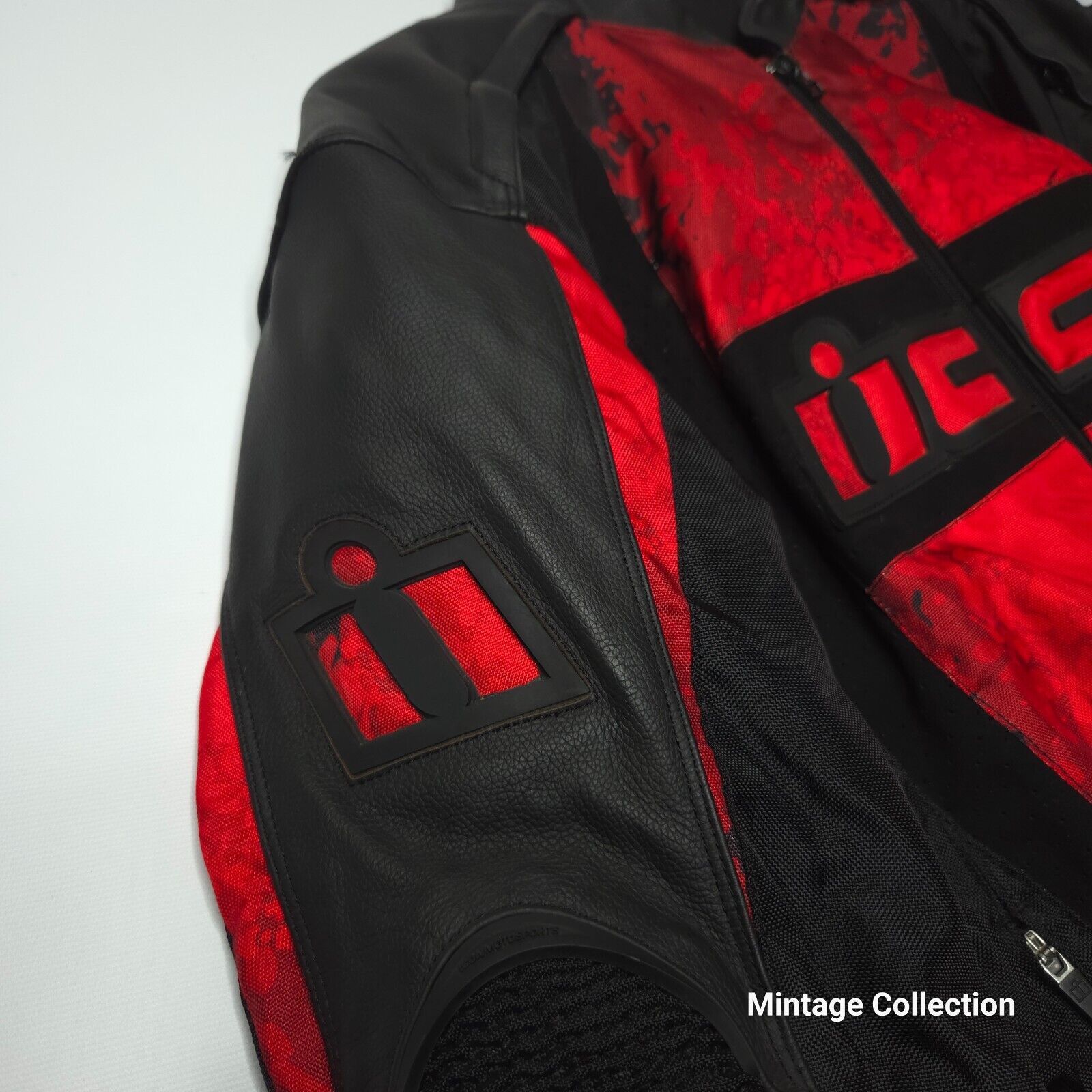 Other ICON ARC SEVENTH 7TH SEAL BLACK RED DRAGON LIMITED JACKET L Size US L / EU 52-54 / 3 - 6 Thumbnail