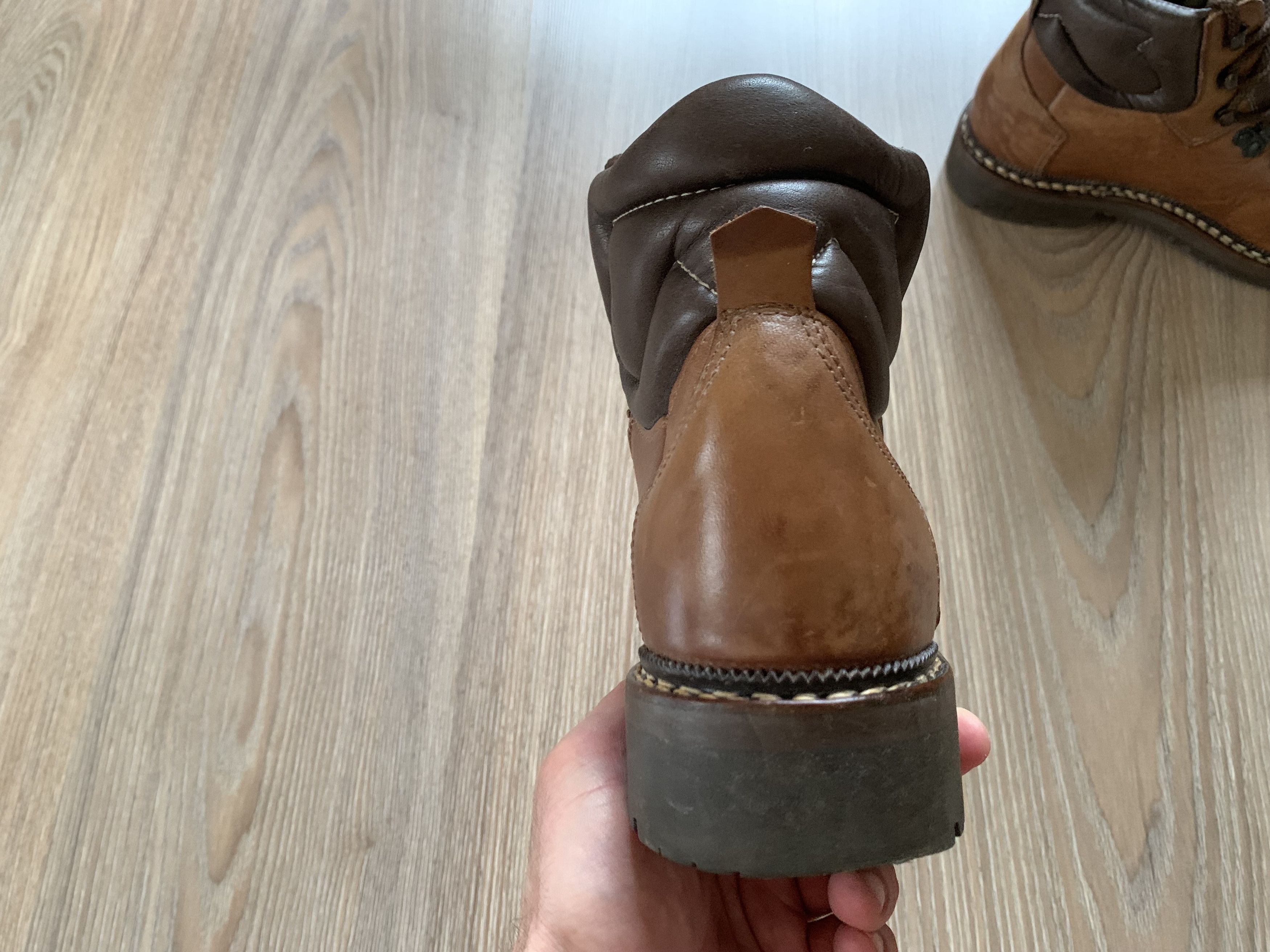 Vintage Meindl Vintage Leather Walking Hiking Boots Size US 6.5 / EU 39-40 - 7 Thumbnail