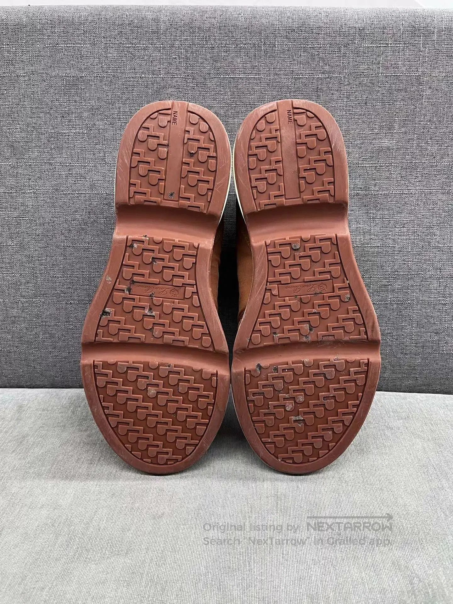 Loro Piana Brown Lowtop Sneakers Size 10. Size US 10 / EU 43 - 6 Thumbnail