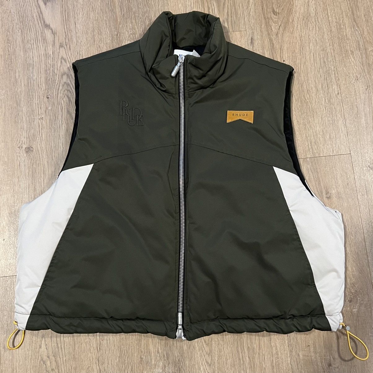 Rhude Rhude Panel Zip-Up Vest (Saks Exclusive) Size US L / EU 52-54 / 3 - 2 Thumbnail