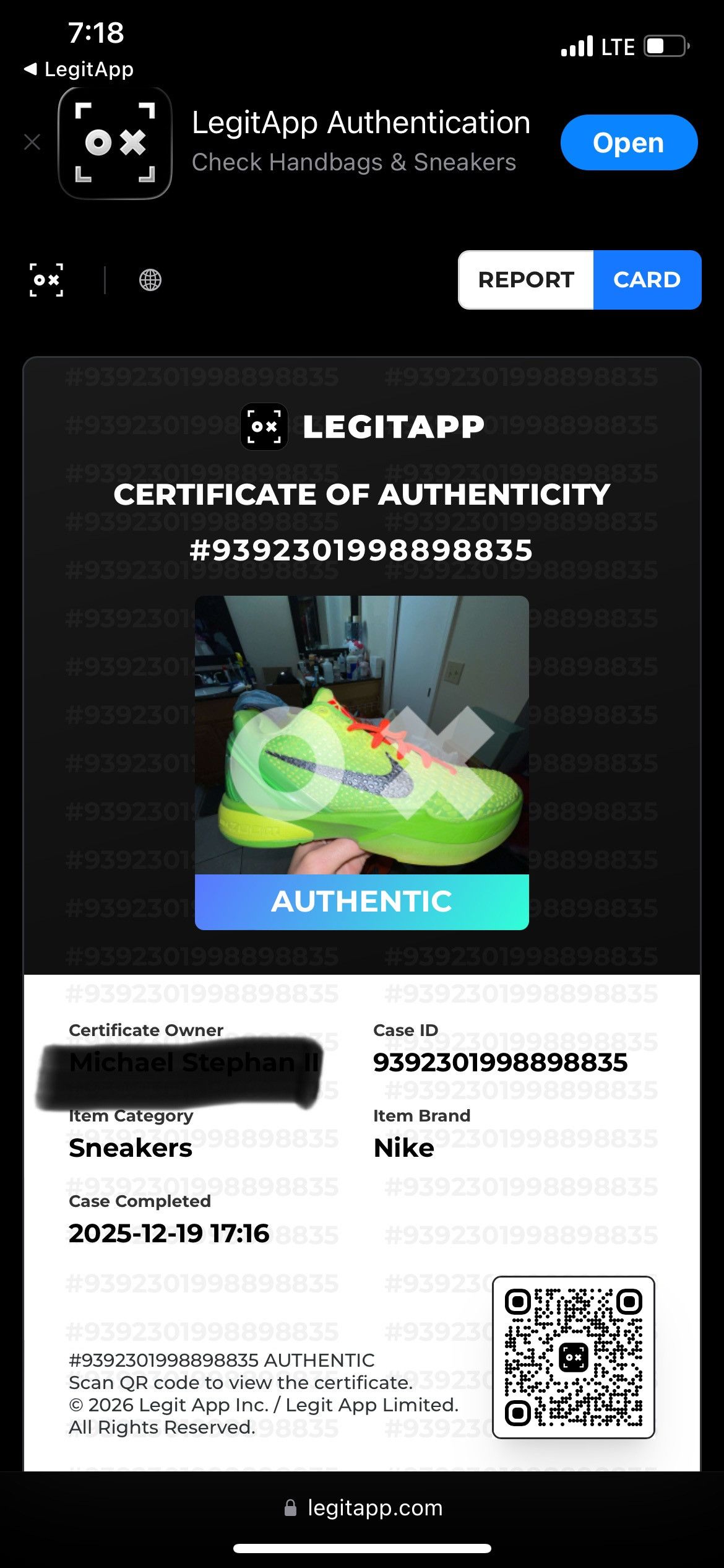 Nike Nike Kobe 6 Protro Grinch 2020 CW2190-300 size 9 VNDS Size US 9 / EU 42 - 11 Thumbnail