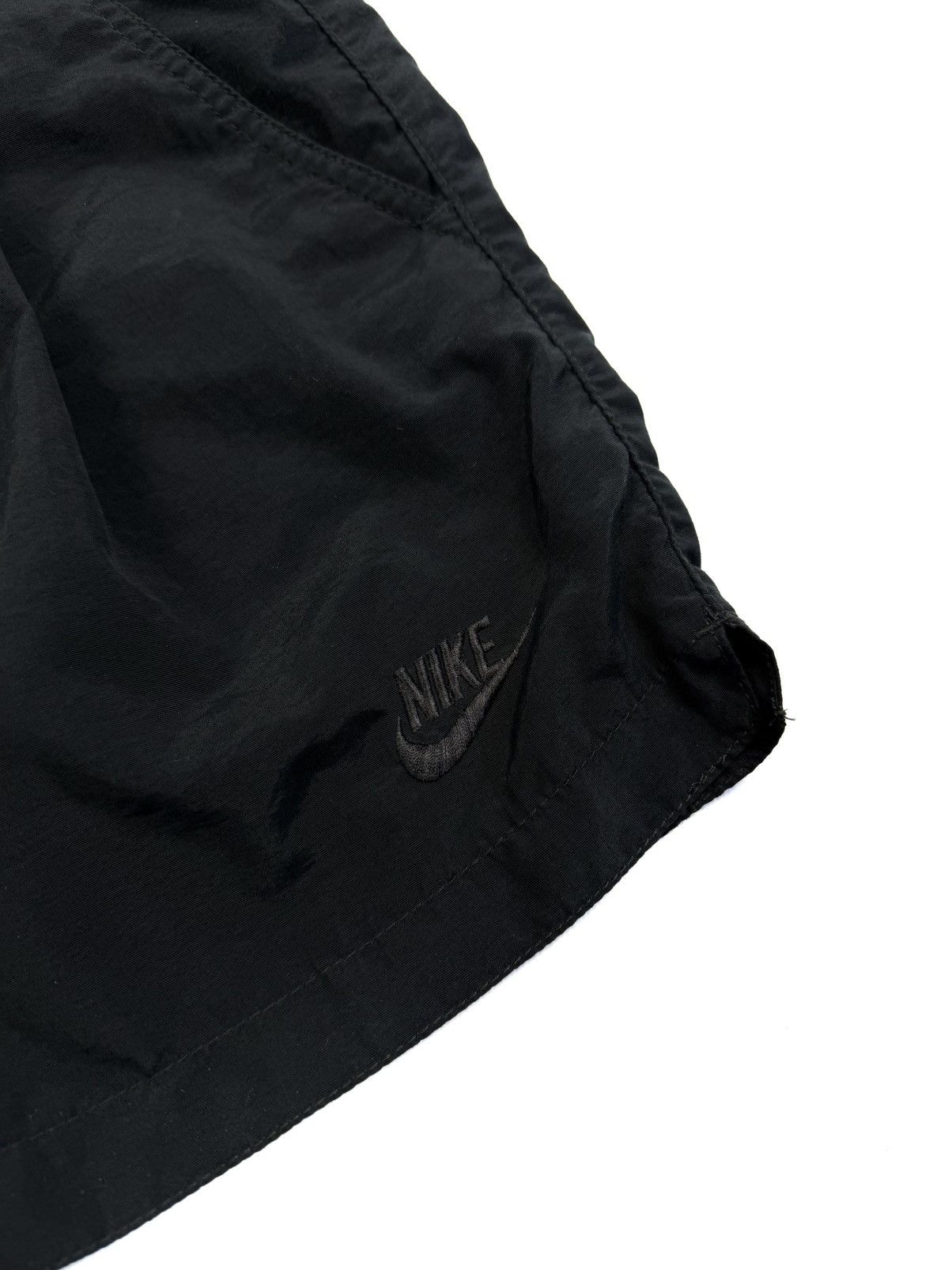 Nike 90s Nike Challange Court Andre Agassi Nylon Shorts Vintage Size US 32 / EU 48 - 8 Thumbnail