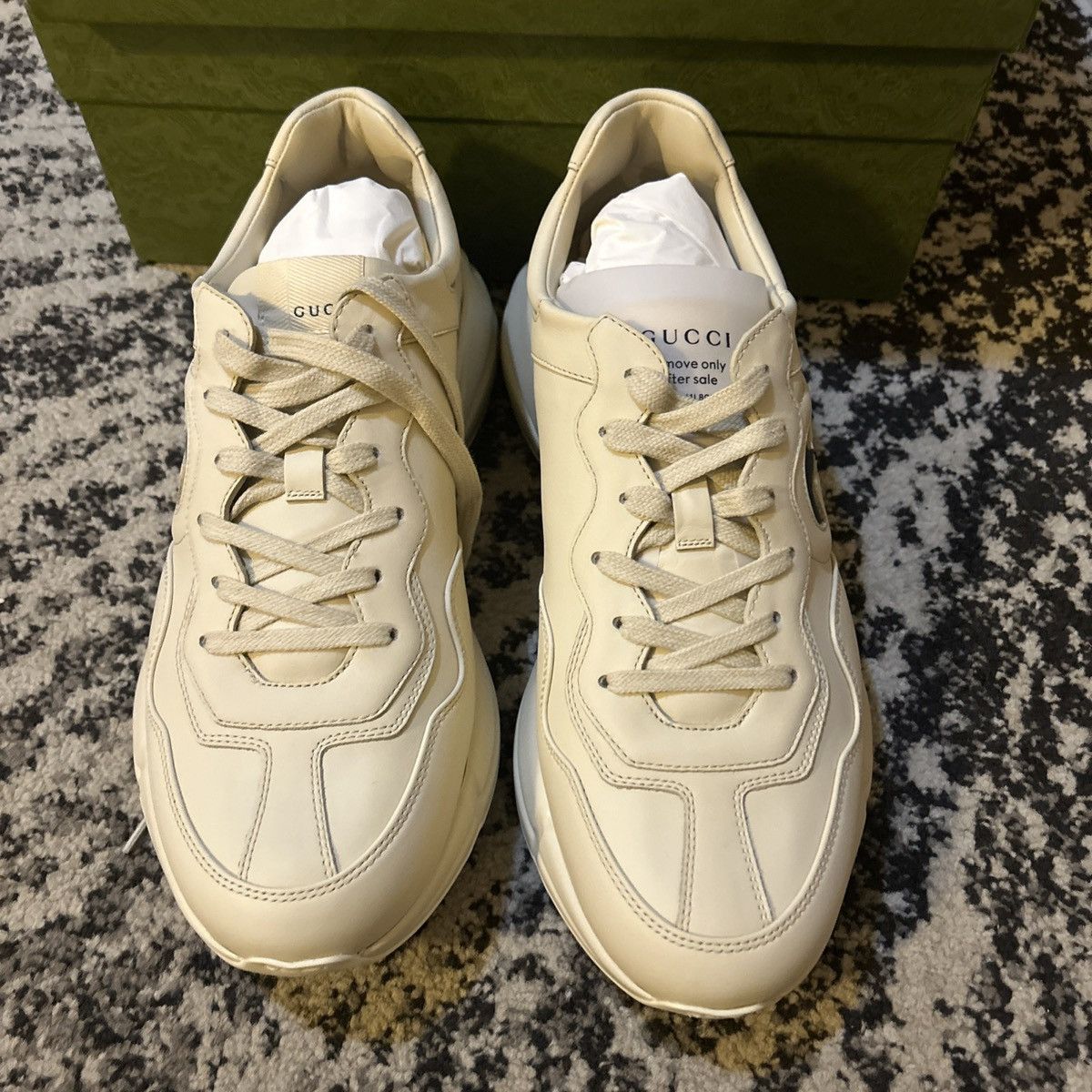 Gucci Gucci Rhyton Interlocking G Sneaker Size US 11.5 / EU 44-45 - 5 Thumbnail