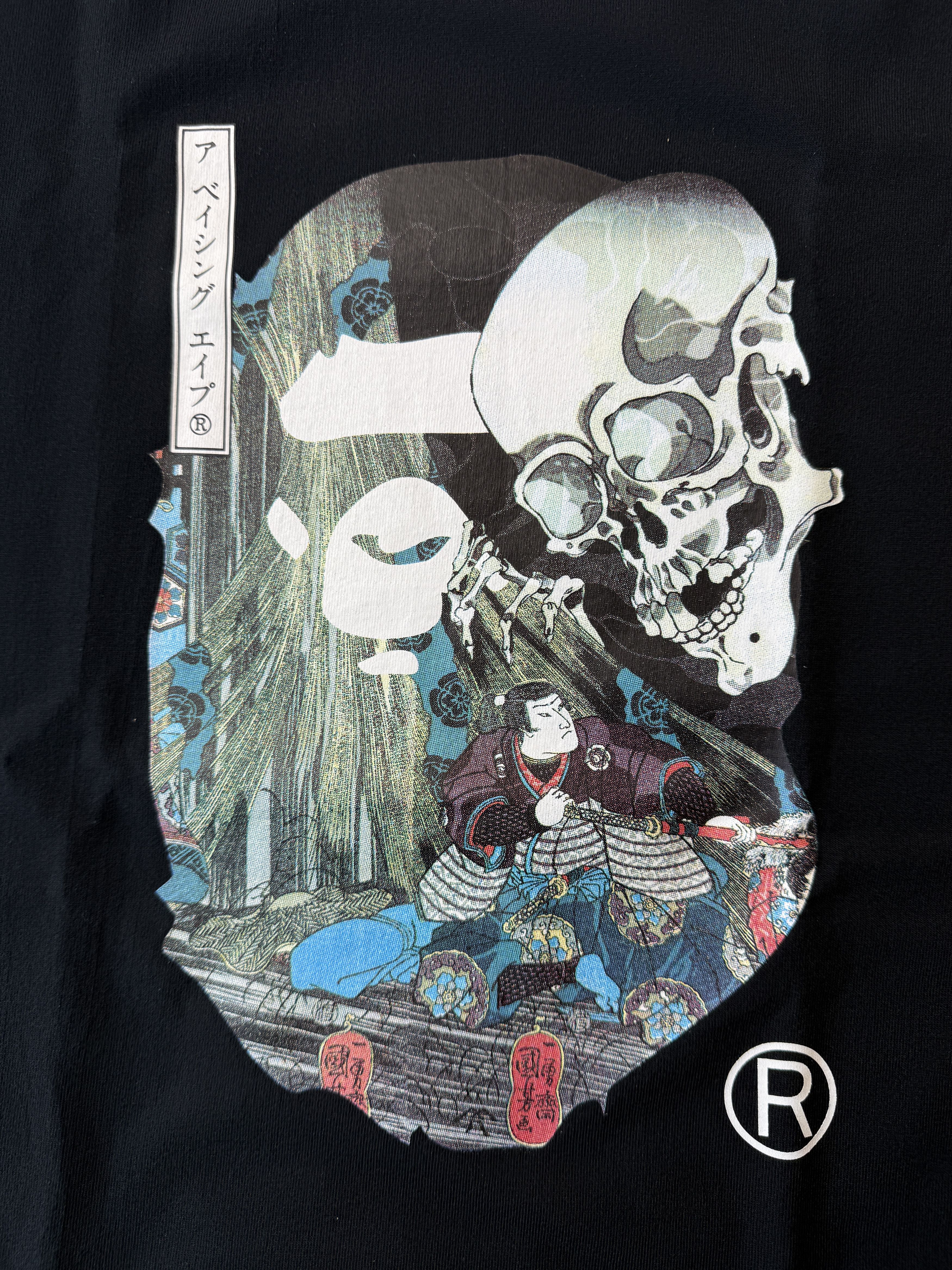 Bape BAPE X UKIYO-E APE HEAD TEE #3 Size US L / EU 52-54 / 3 - 3 Thumbnail