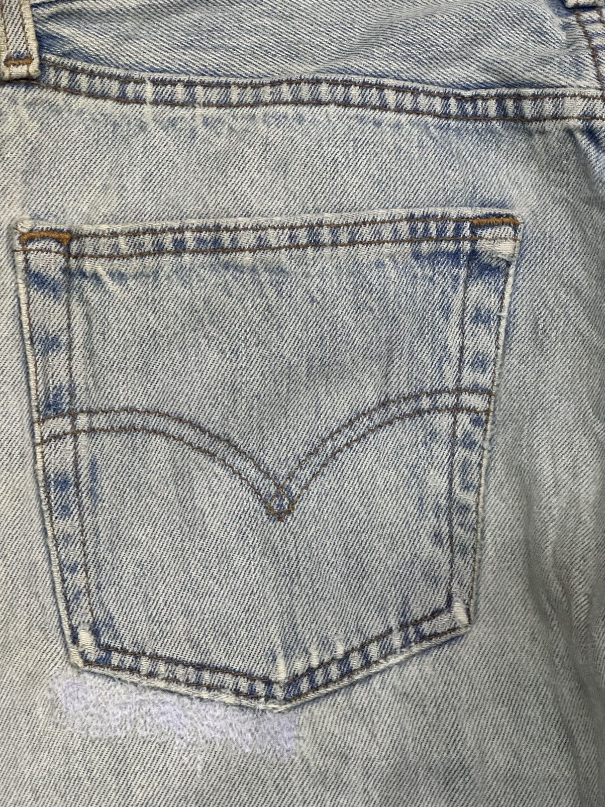 Levi's Vintage Levi’s 501 Straight Distressed Ripped Jeans & Faded Size US 31 - 7 Thumbnail