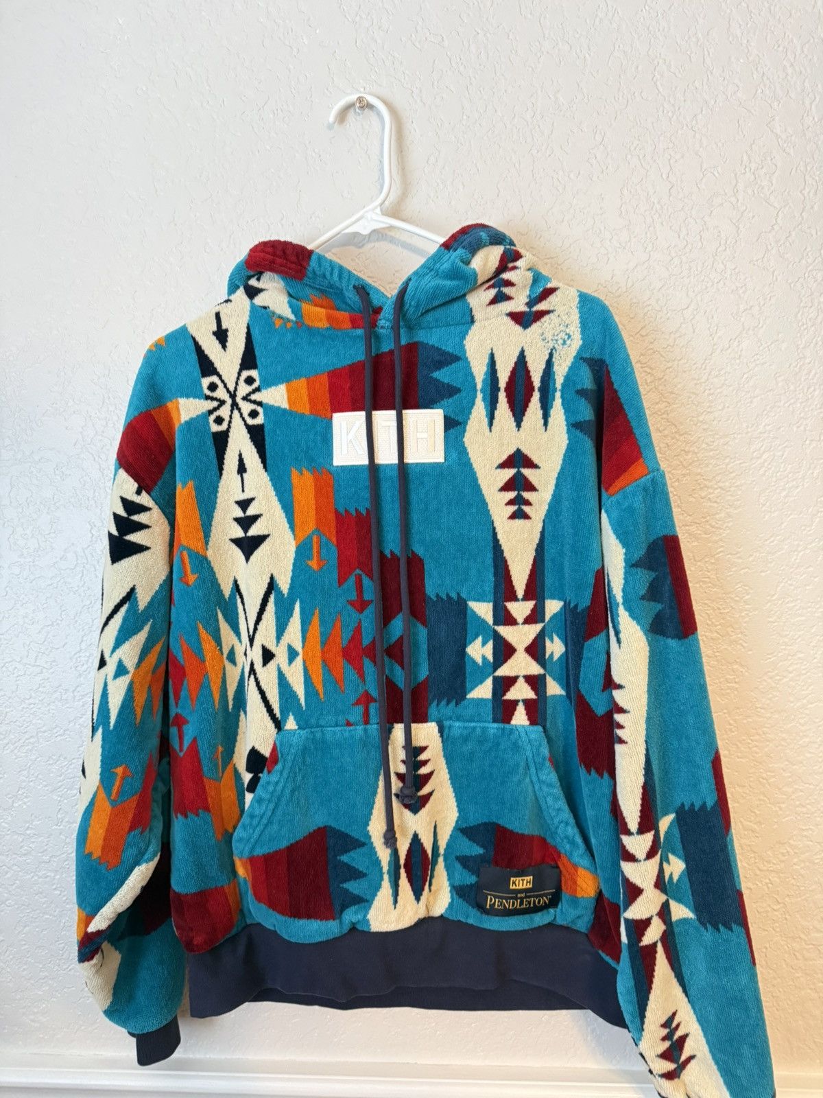 Kith × Pendleton RARE Kith x Pendleton Box Logo Hoodie Size US M / EU 48-50 / 2 - 1 Thumbnail