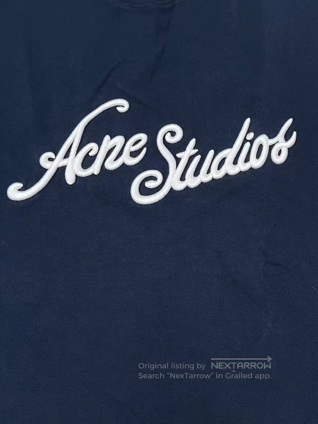 Acne Studios acne studios 3d embroidered logo casual t. Size US M / EU 48-50 / 2 - 3 Thumbnail