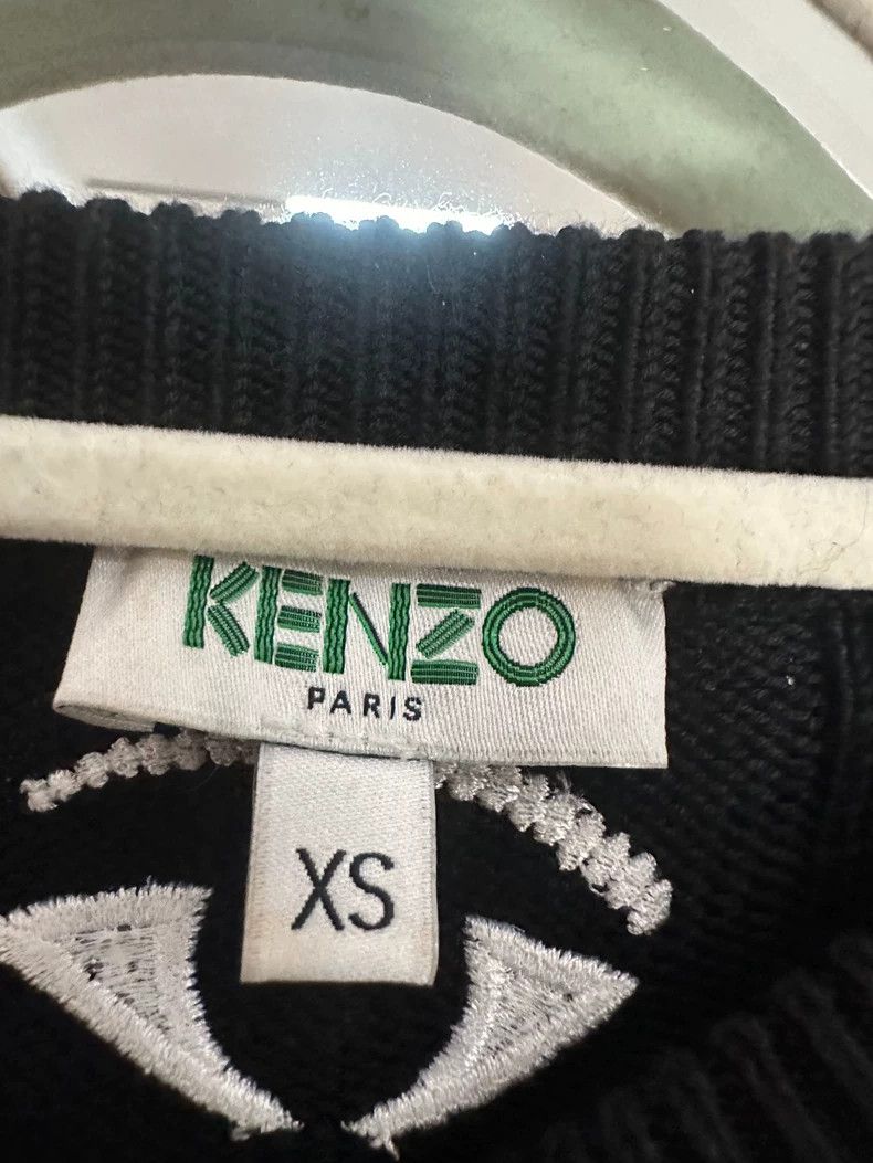 Kenzo KENZO Black Sweater, Size XS Size XS / US 0-2 / IT 36-38 - 3 Thumbnail
