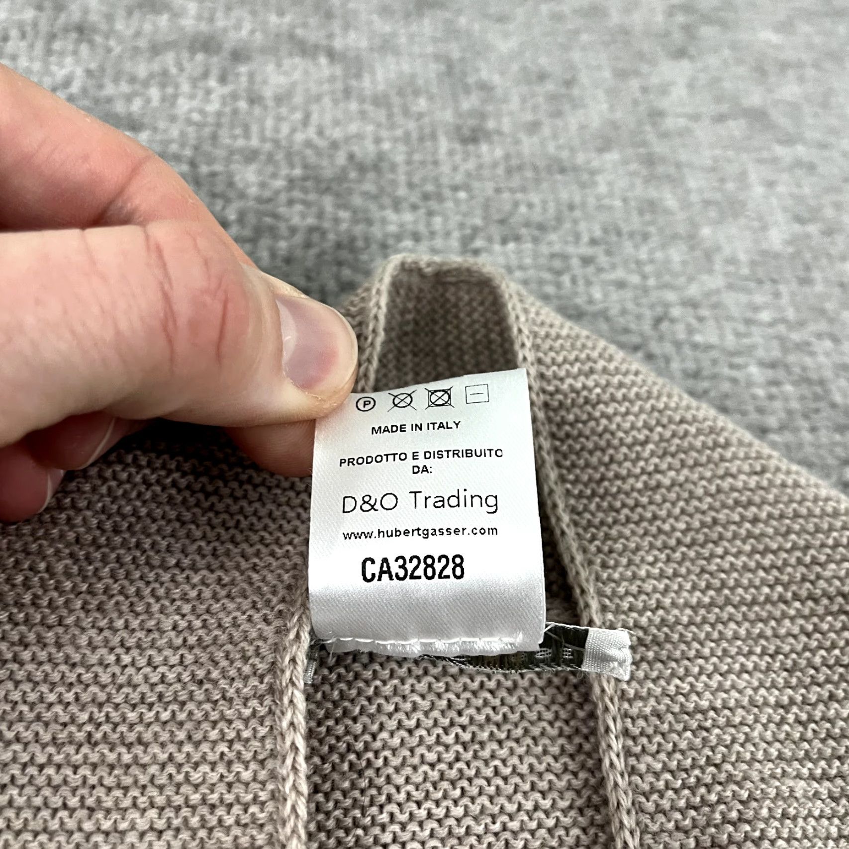 Vintage HUBERT GASSER Sweater Womens Large Brown Merino Wool Open Front Career Office Shirt Size L / US 10 / IT 46 - 4 Thumbnail