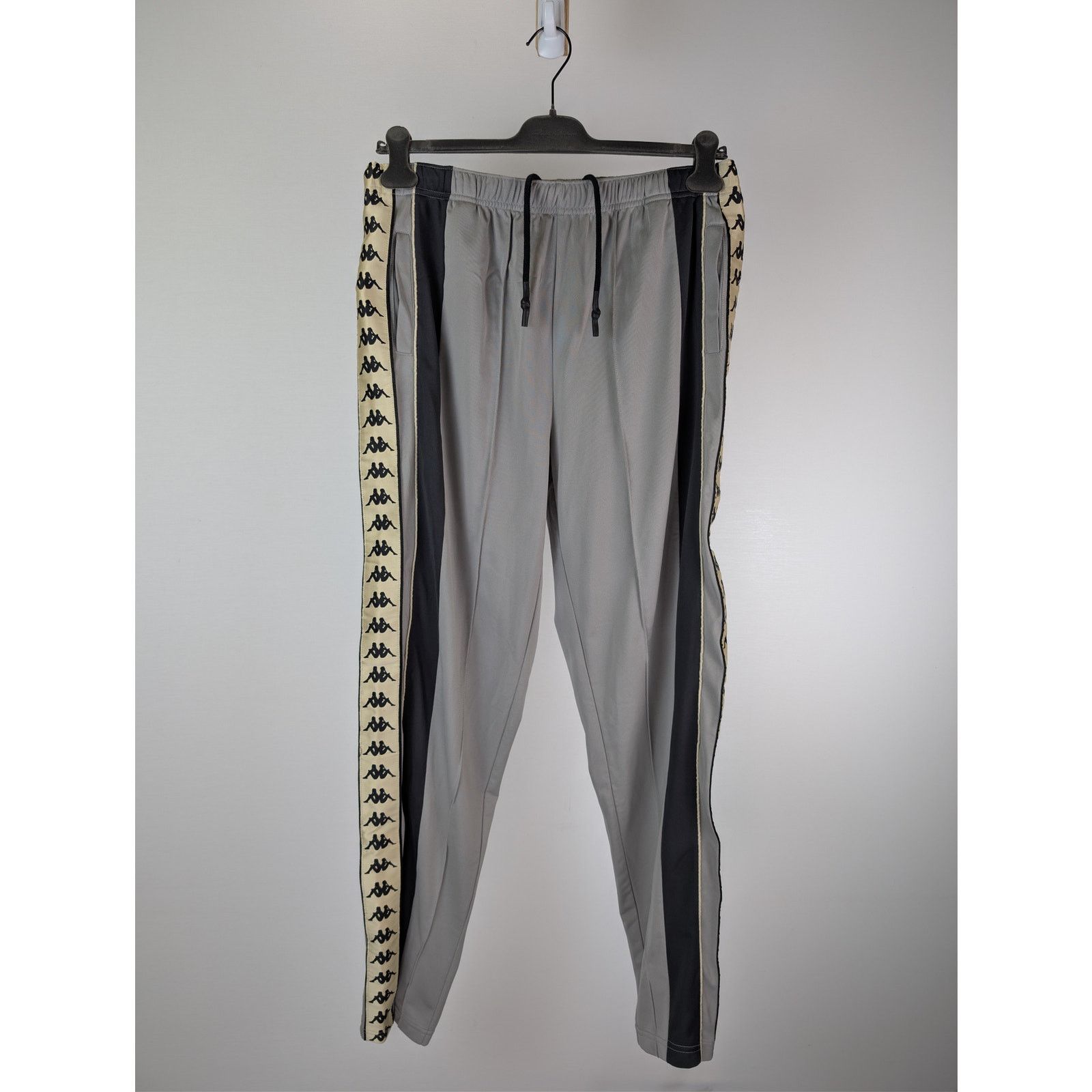Kappa o1rshd1 Elastic Adjustable Track Sweatpants Jogger in Grey Size US 36 / EU 52 - 8 Thumbnail