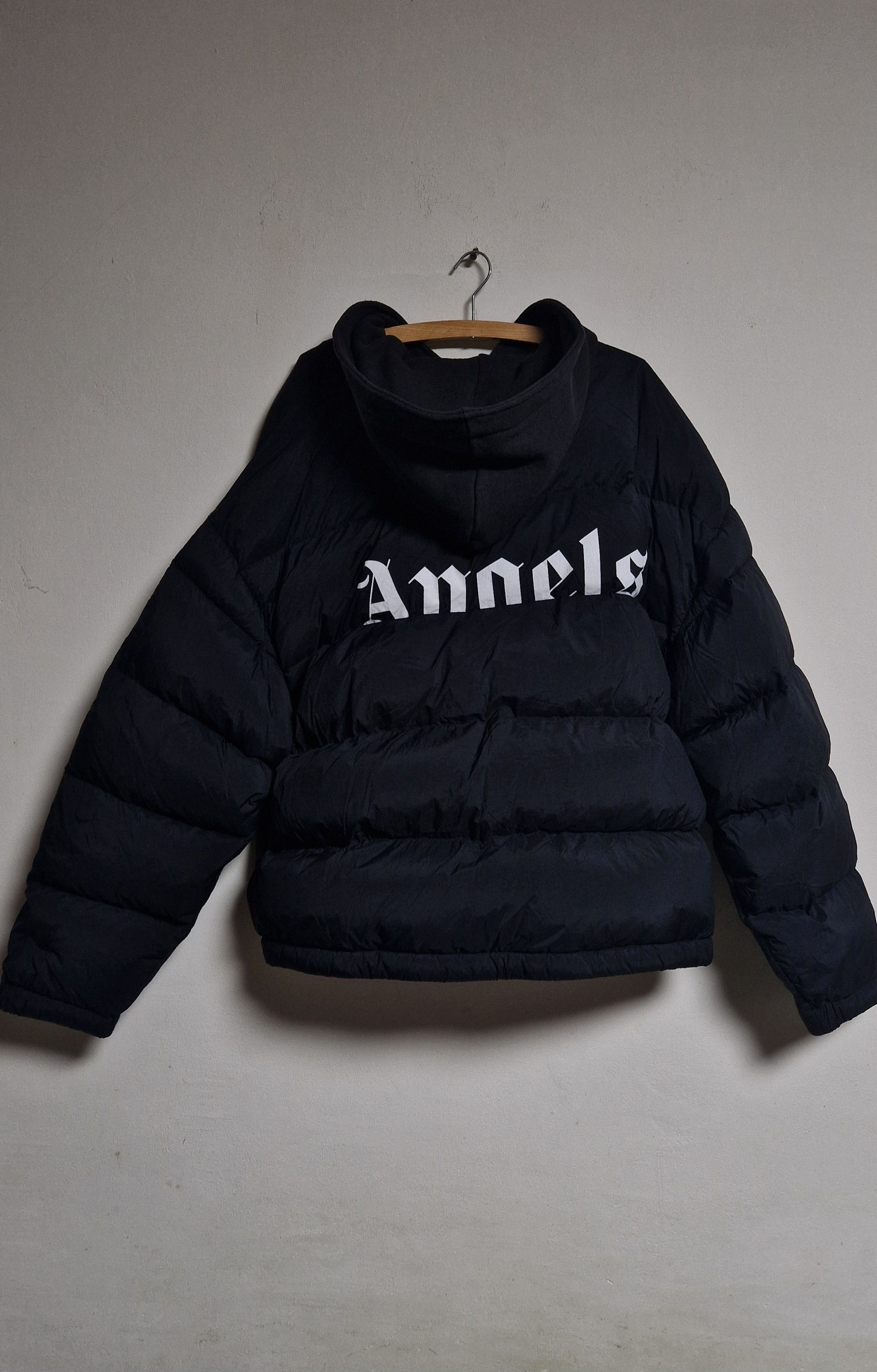 Moncler × Palm Angels Moncler x Palm Angels Down Hoodie Jacket Size US XL / EU 56 / 4 - 6 Thumbnail