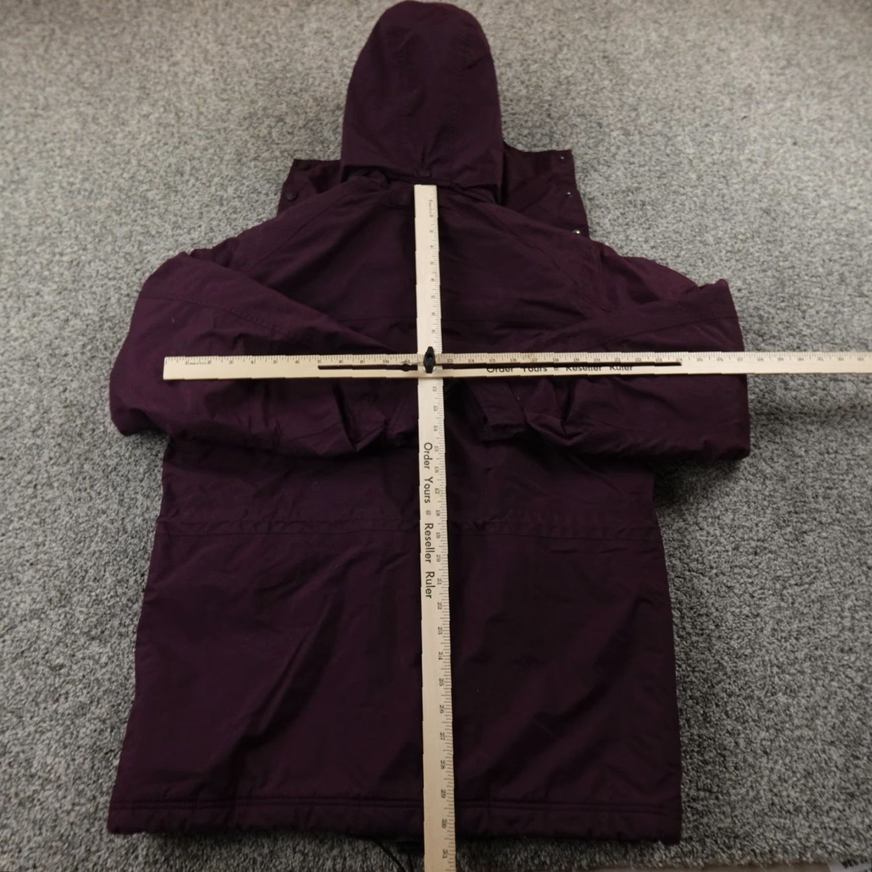 Vintage Cabela's Jacket Mens M Purple Gore Tex Hooded Parka Coat Outdoor Hiking Hunting Coat/Par ka? Size US M / EU 48-50 / 2 - 7 Thumbnail