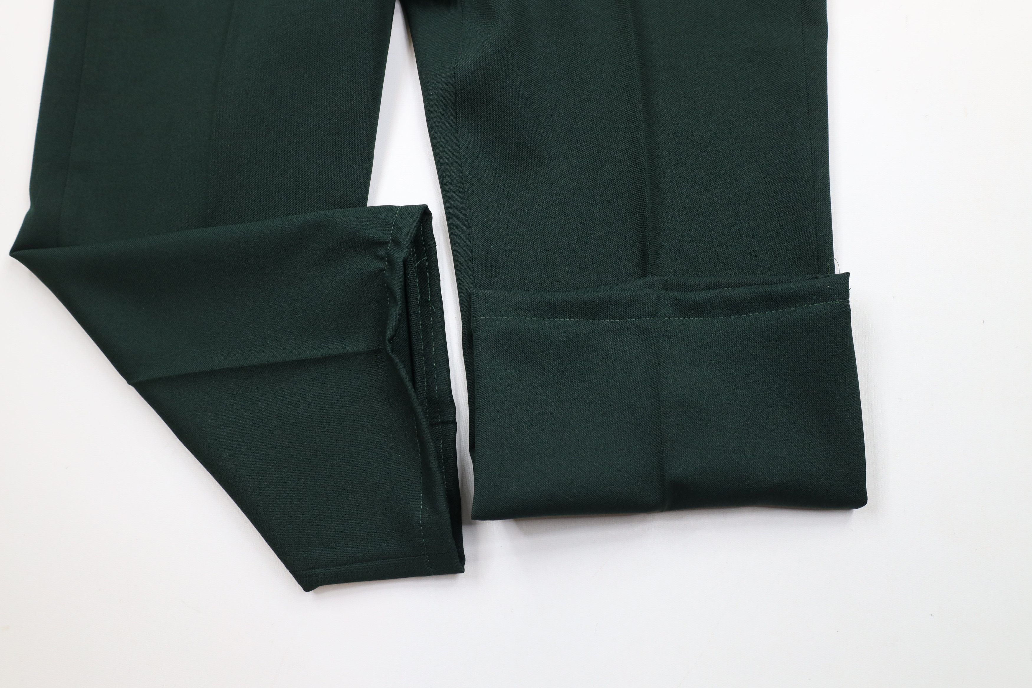 Vintage Vintage 70s Streetwear Bell Bottoms Chino Pants Green USA Size US 40 / EU 56 - 5 Thumbnail