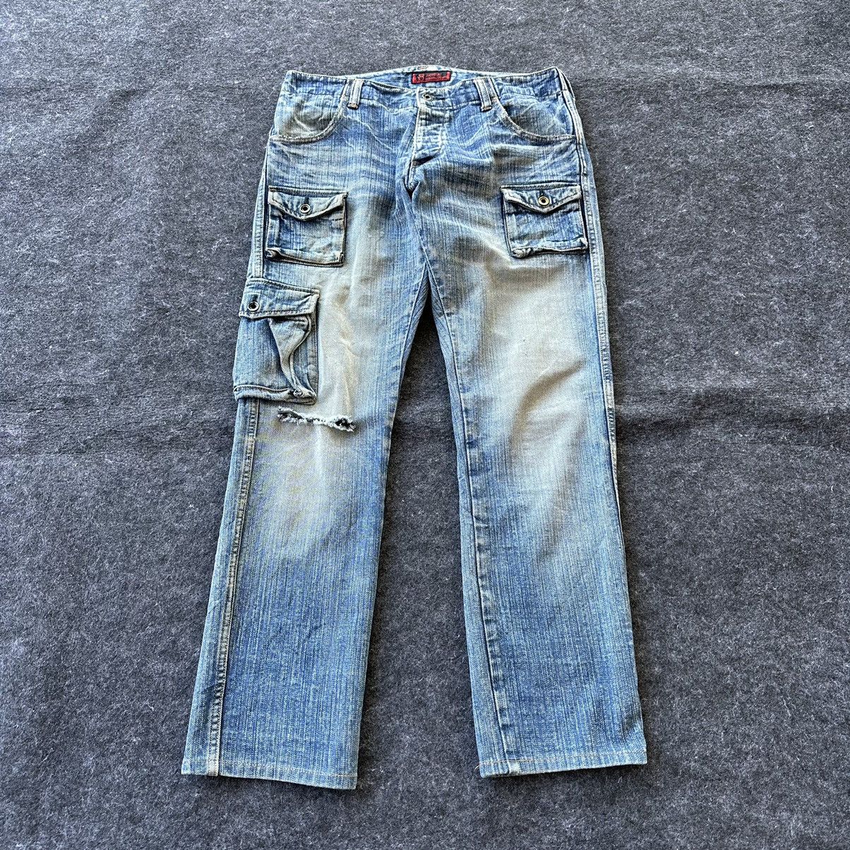 Johnbull × KOJIMA GENES × Vintage Vintage John Bull Kojima Crop Bushpant Denim D636 Size US 32 / EU 48 - 1 Thumbnail