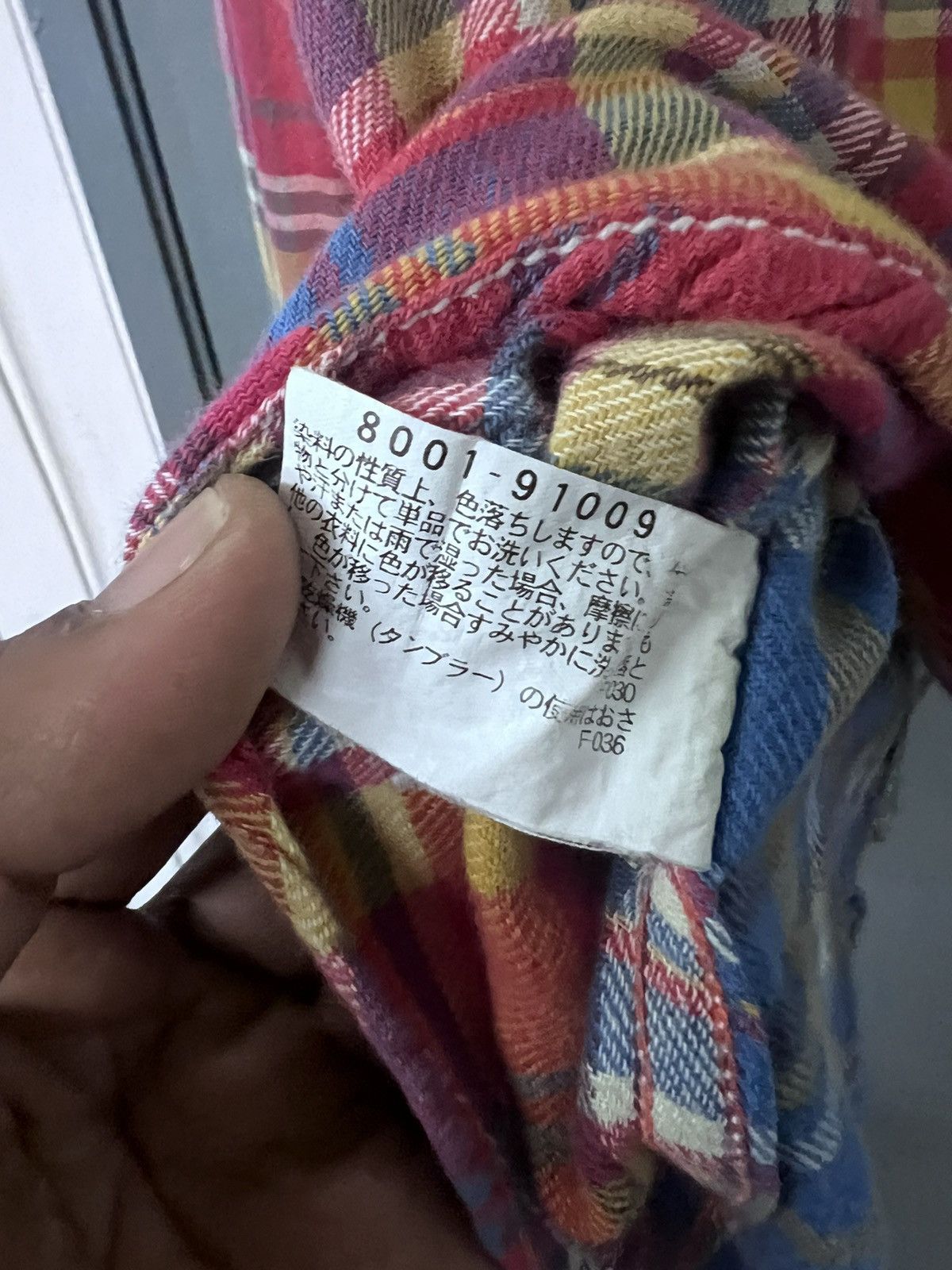 Vintage THRASHED FADED WESTERN FLANNEL MULTICOLOUR Size US XL / EU 56 / 4 - 8 Thumbnail