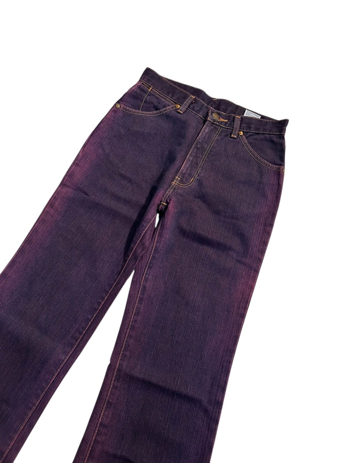 Kapital × Vintage × Wrangler FLARE WRANGLER VINTAGE JAPANESE PUNK DENIM JEANS Size US 27 - 3 Thumbnail