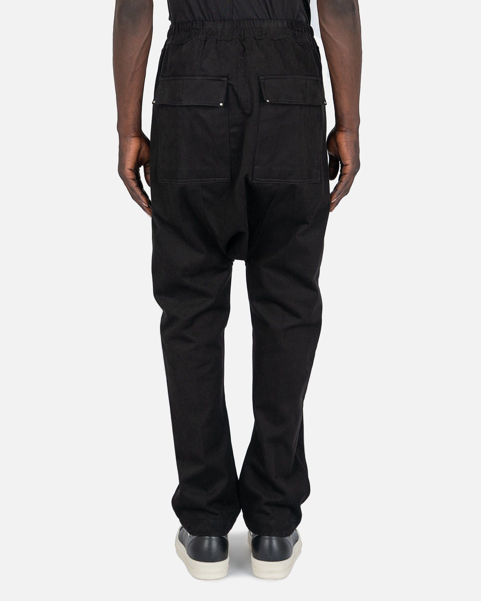 Rick Owens *NEW* TWILL FW22 DRAWSTRING DROP CROTCH PANTS 48 Size US 32 / EU 48 - 4 Thumbnail