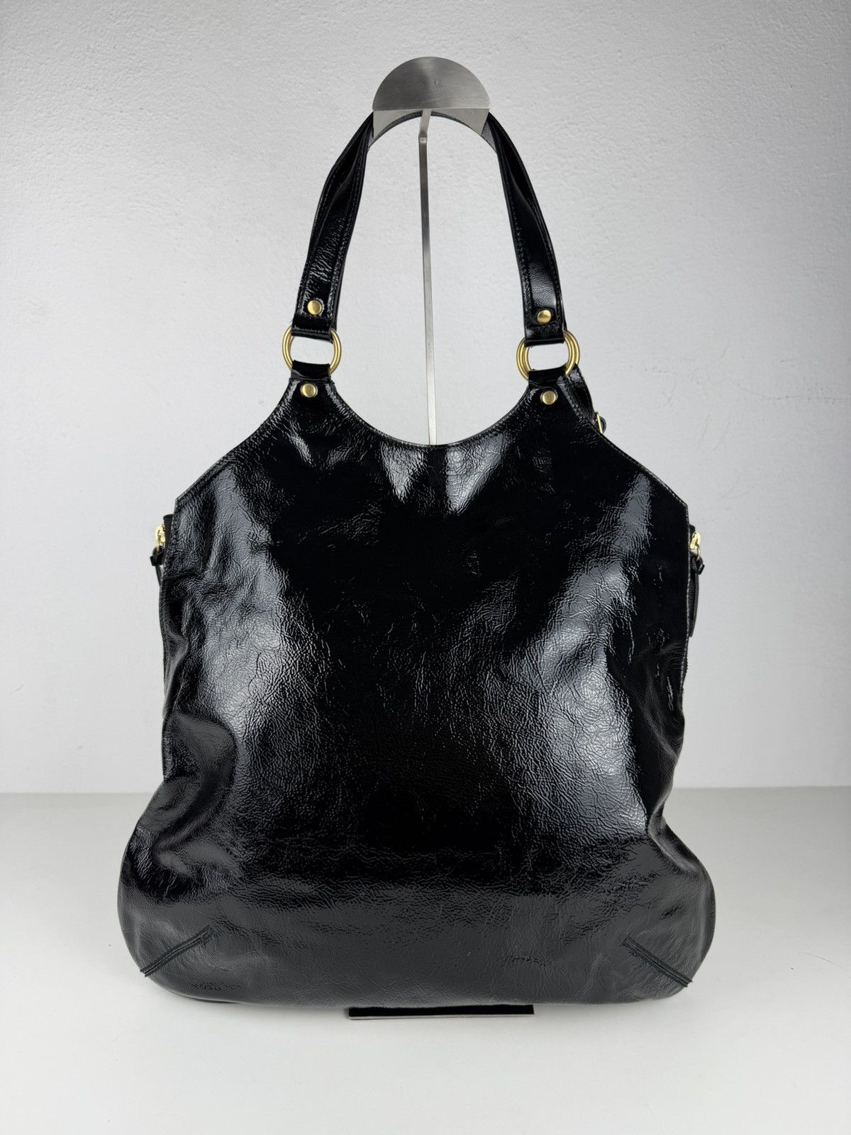 Yves Saint Laurent AW2007 YSL Rive Gauche sac metropolis patent leather totebag Size ONE SIZE - 2 Thumbnail