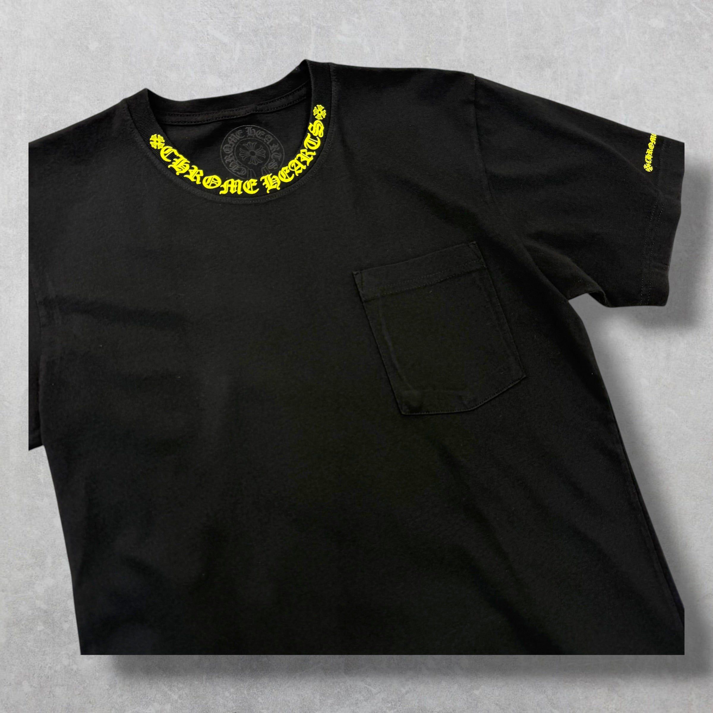 Chrome Hearts Chrome Hearts Neon Neck Logo Tee S Size US S / EU 44-46 / 1 - 3 Thumbnail