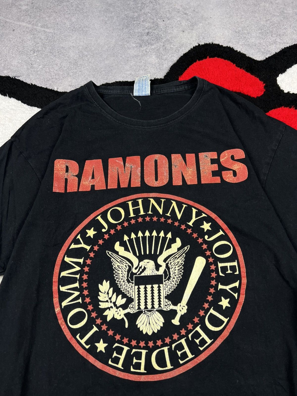 Band Tees Y2K Ramones Rick Owens Style Gothic Band Tee Shirt Size US XL / EU 56 / 4 - 7 Thumbnail